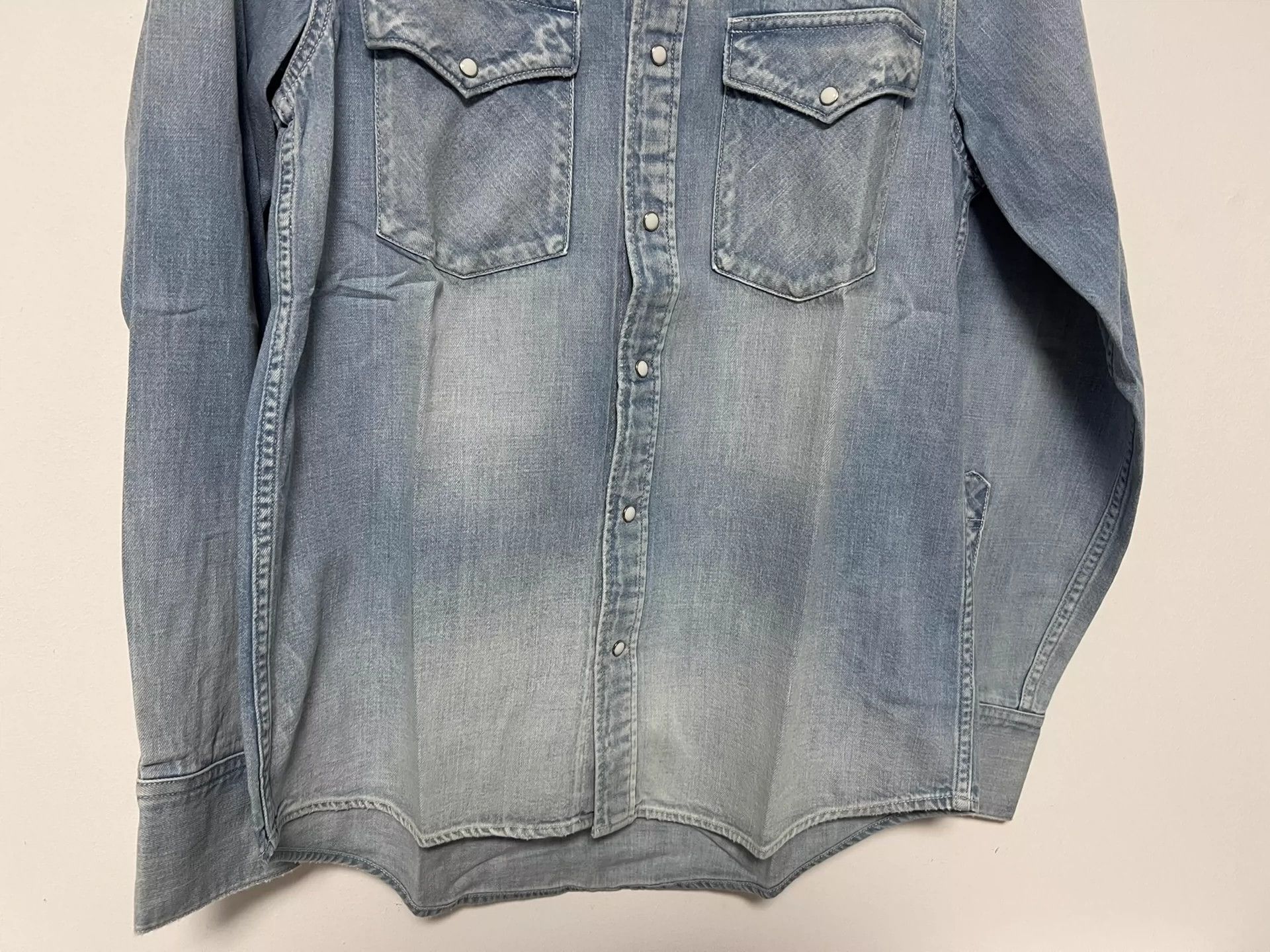 Visvim visvim ss shirt dmgd applique Size US S / EU 44-46 / 1 - 3 Thumbnail
