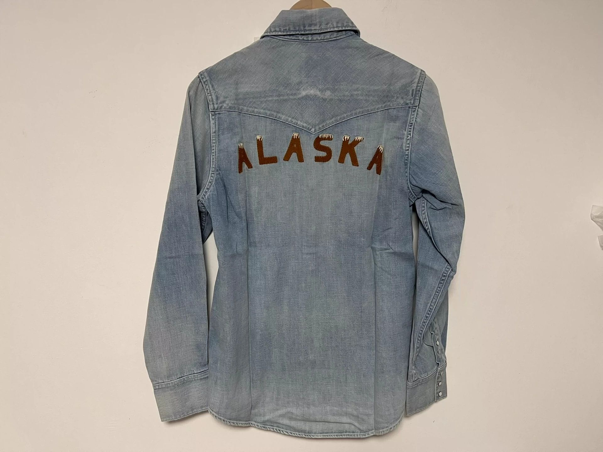 Visvim visvim ss shirt dmgd applique Size US S / EU 44-46 / 1 - 4 Thumbnail