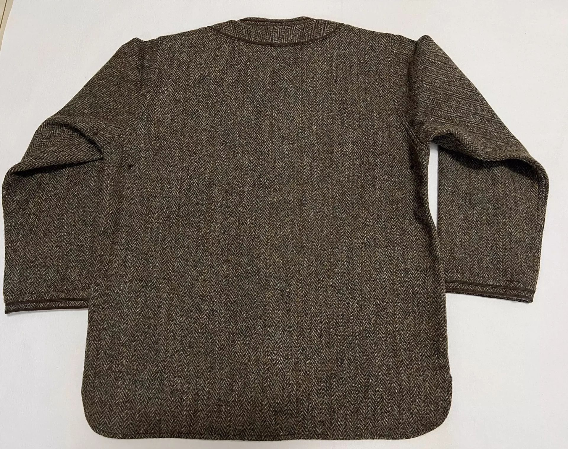 Visvim visvim 16AW SPOT DUGOUT SHIRT L/S (HARRIS TWEED) Size US M / EU 48-50 / 2 - 4 Thumbnail