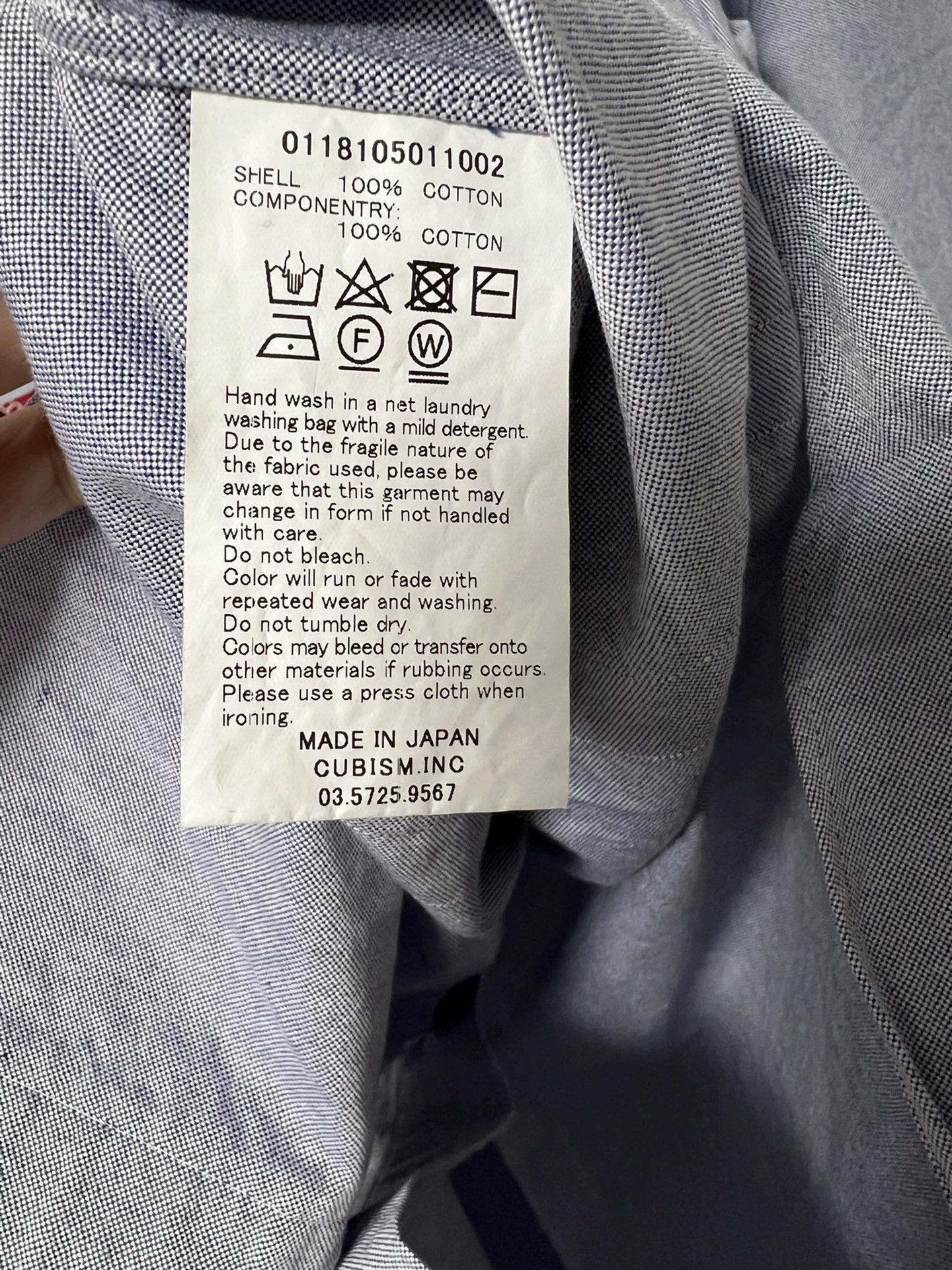 Visvim visvim 18ss v+v nation shirt giza ox Size US M / EU 48-50 / 2 - 6 Thumbnail