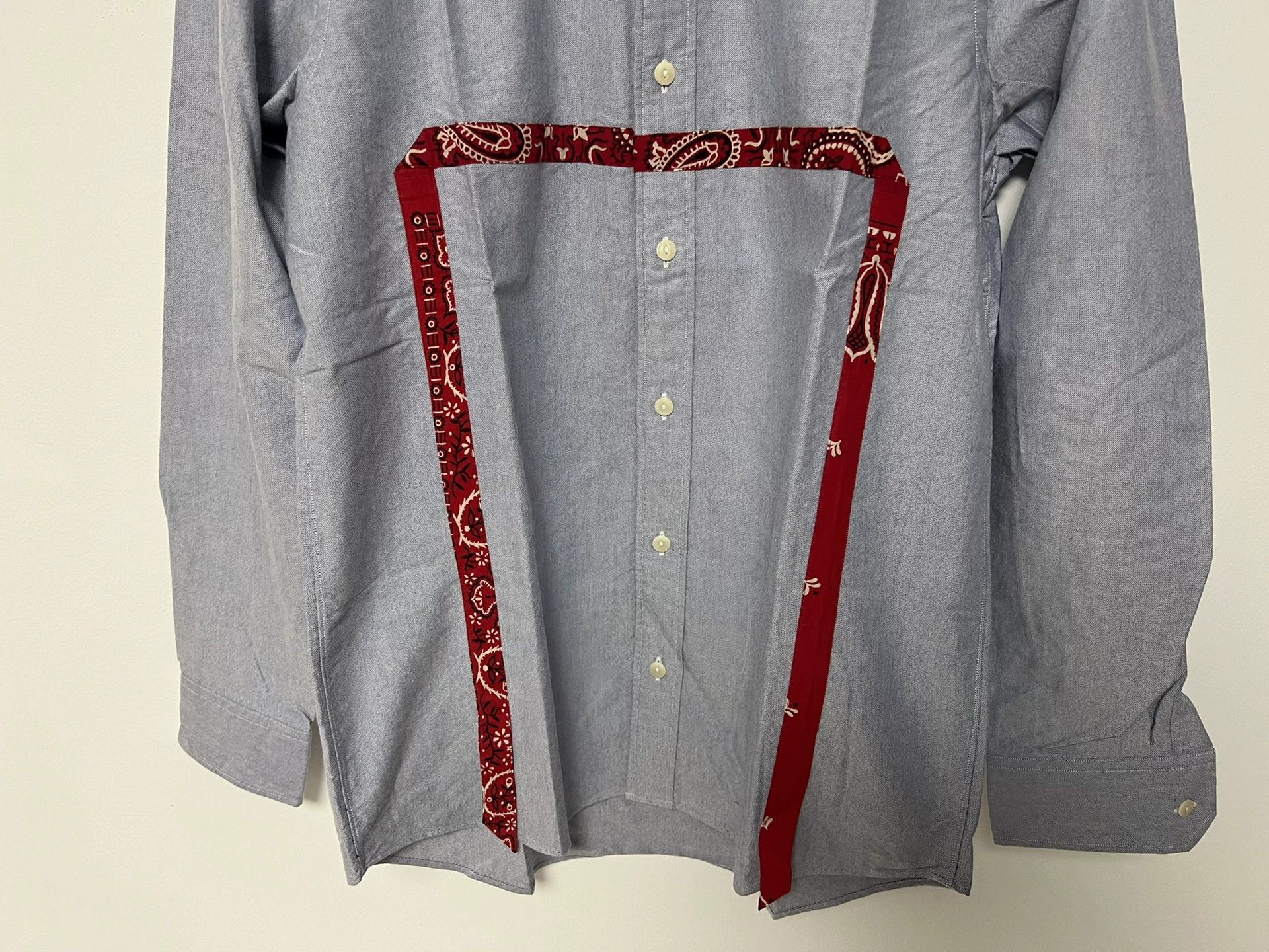 Visvim visvim 18ss v+v nation shirt giza ox Size US M / EU 48-50 / 2 - 3 Thumbnail