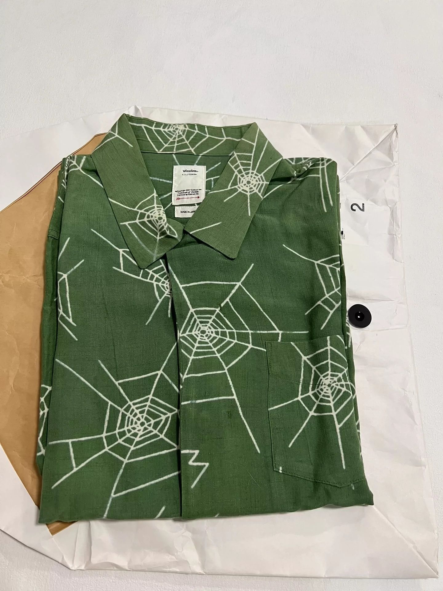 Visvim visvim 19ss free edge shirt coppe Size US M / EU 48-50 / 2 - 8 Thumbnail