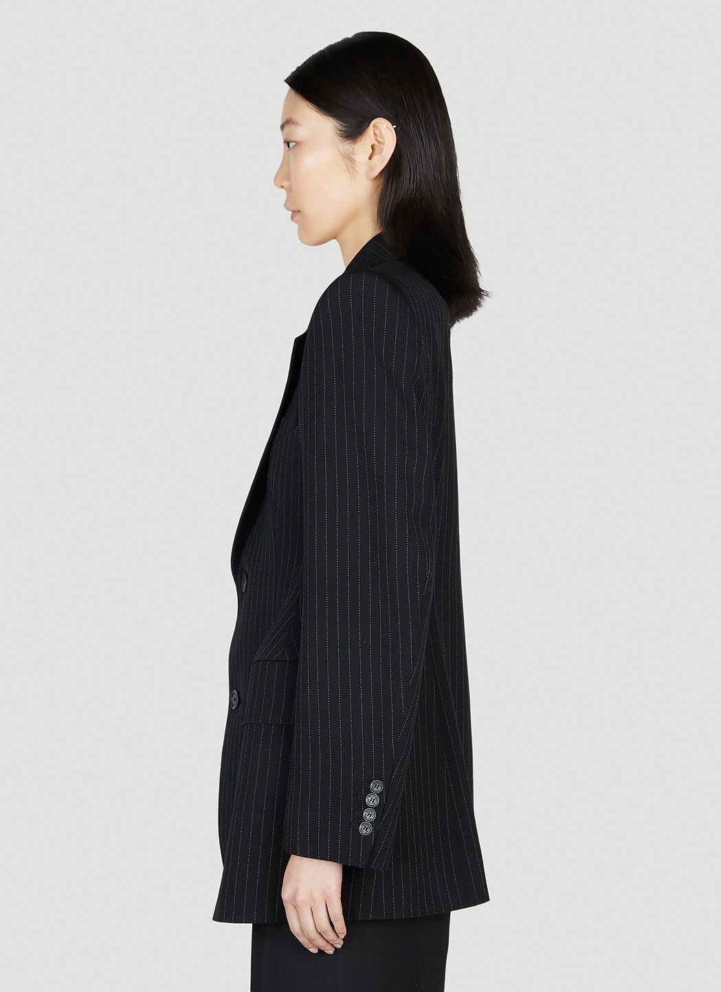 Balenciaga Hourglass Blazer Size XS / US 0-2 / IT 36-38 - 3 Thumbnail