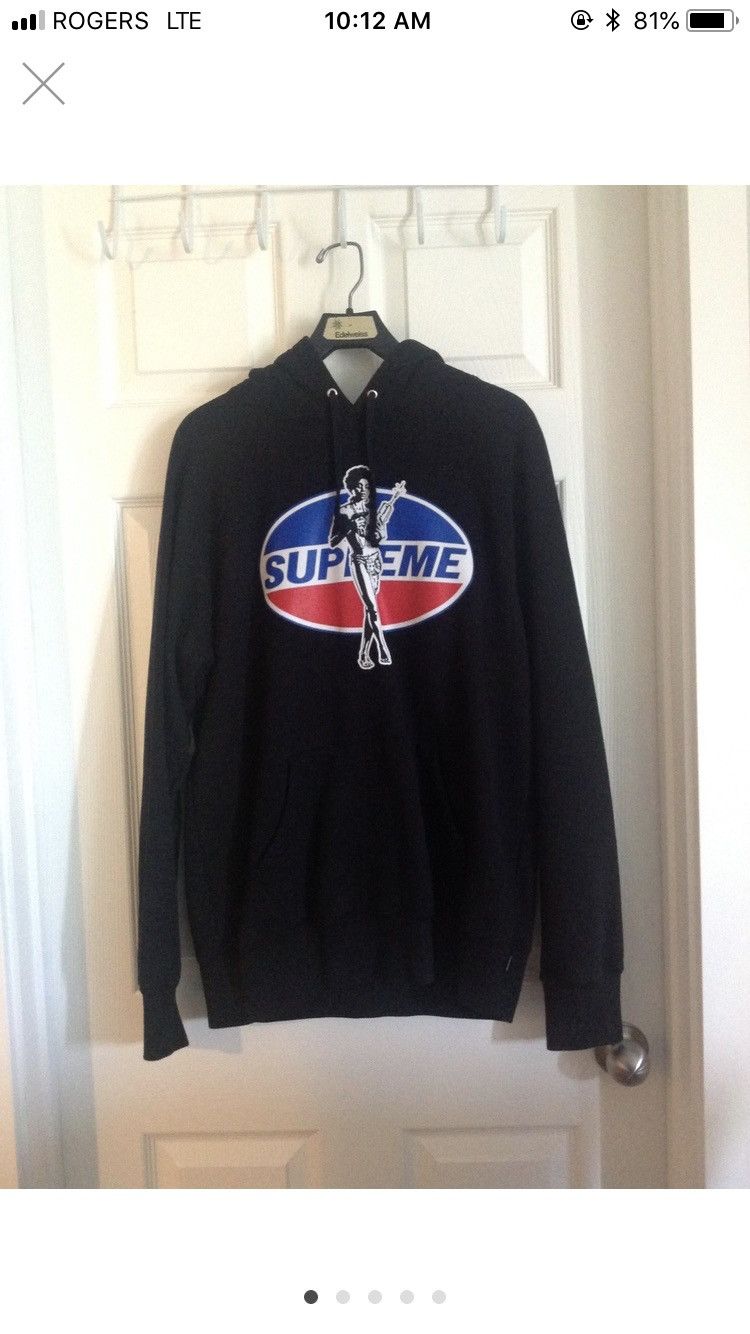 Supreme hotsell pepsi hoodie