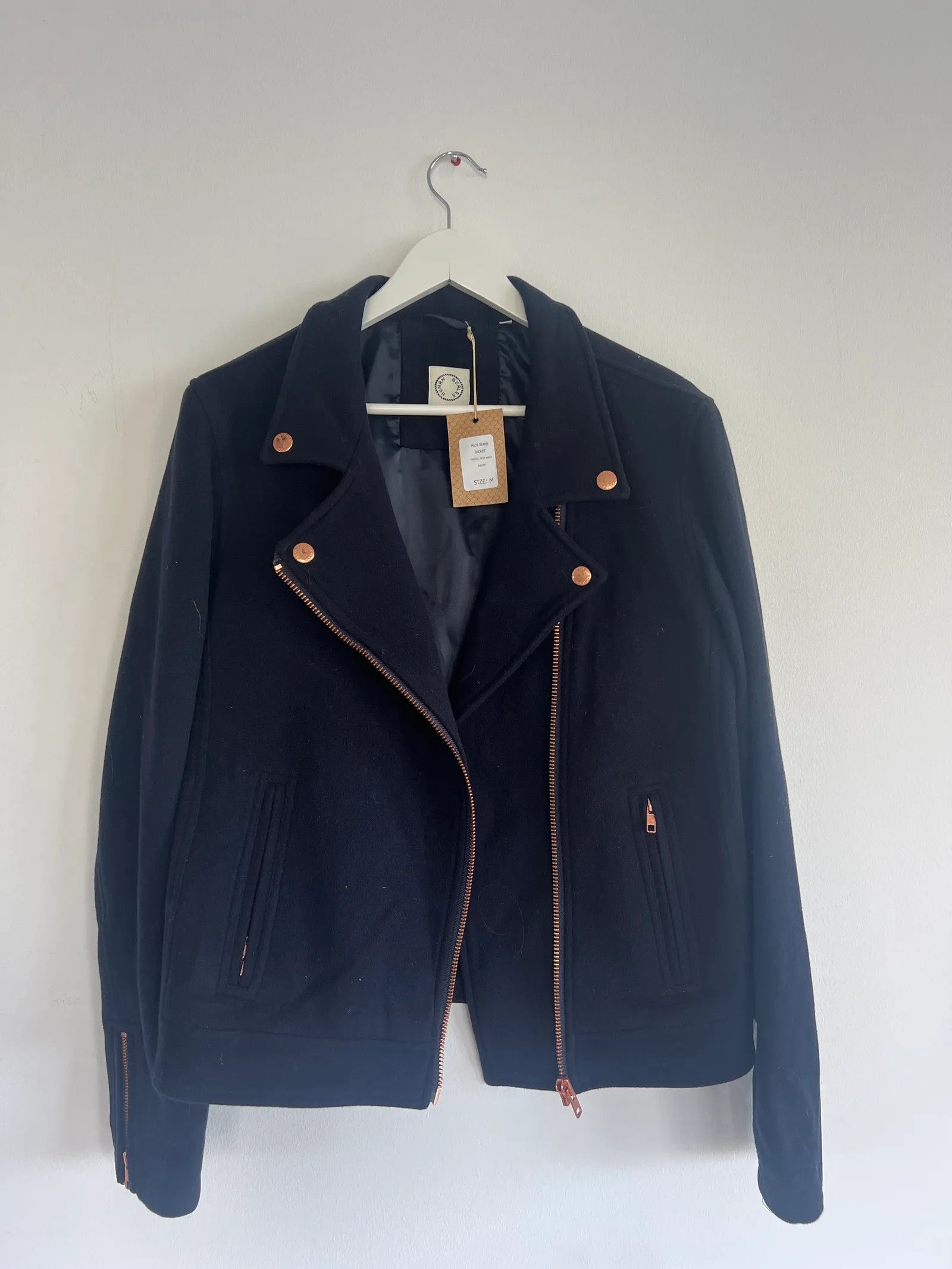 Human Scales Human Scales Mick Biker Jacket Size M / US 6-8 / IT 42-44 - 4 Thumbnail