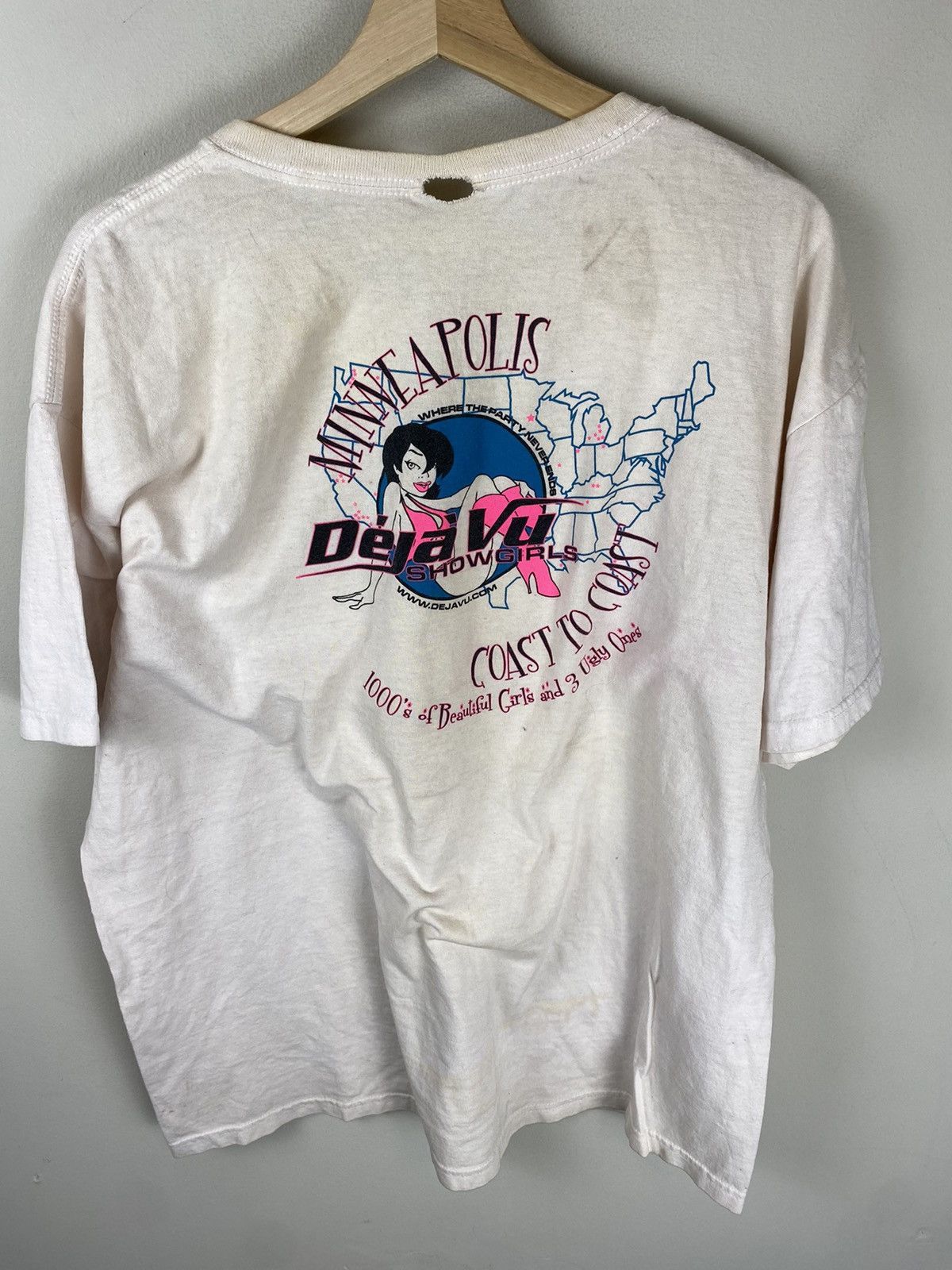 Vintage Vintage Deja Vu Showgirls Tee Size US XL / EU 56 / 4 - 2 Thumbnail