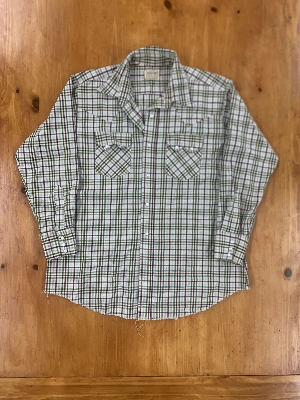 Vintage Dee-cee Western Wear Snap Flannel Size US XL / EU 56 / 4 - 1 Thumbnail