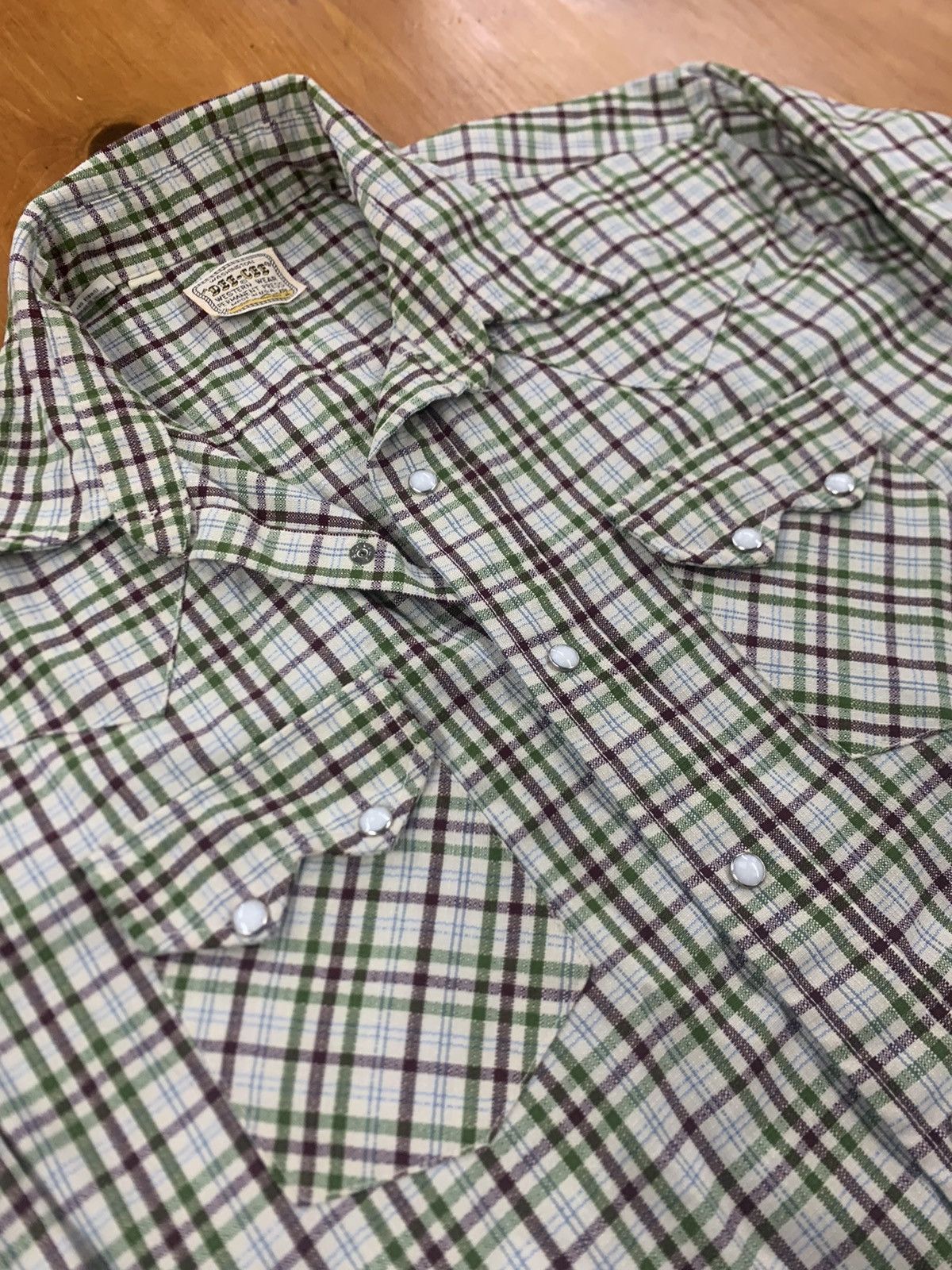 Vintage Dee-cee Western Wear Snap Flannel Size US XL / EU 56 / 4 - 3 Thumbnail