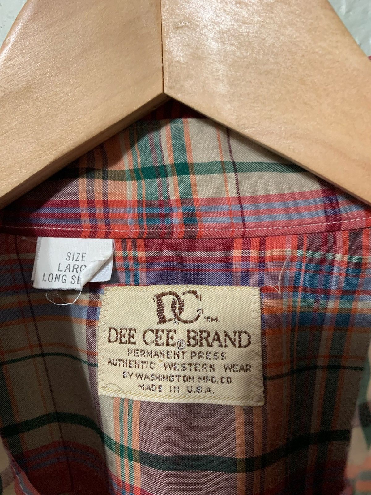 Vintage Vintage 1970s Dee Cee Western Shirt Size US L / EU 52-54 / 3 - 2 Thumbnail