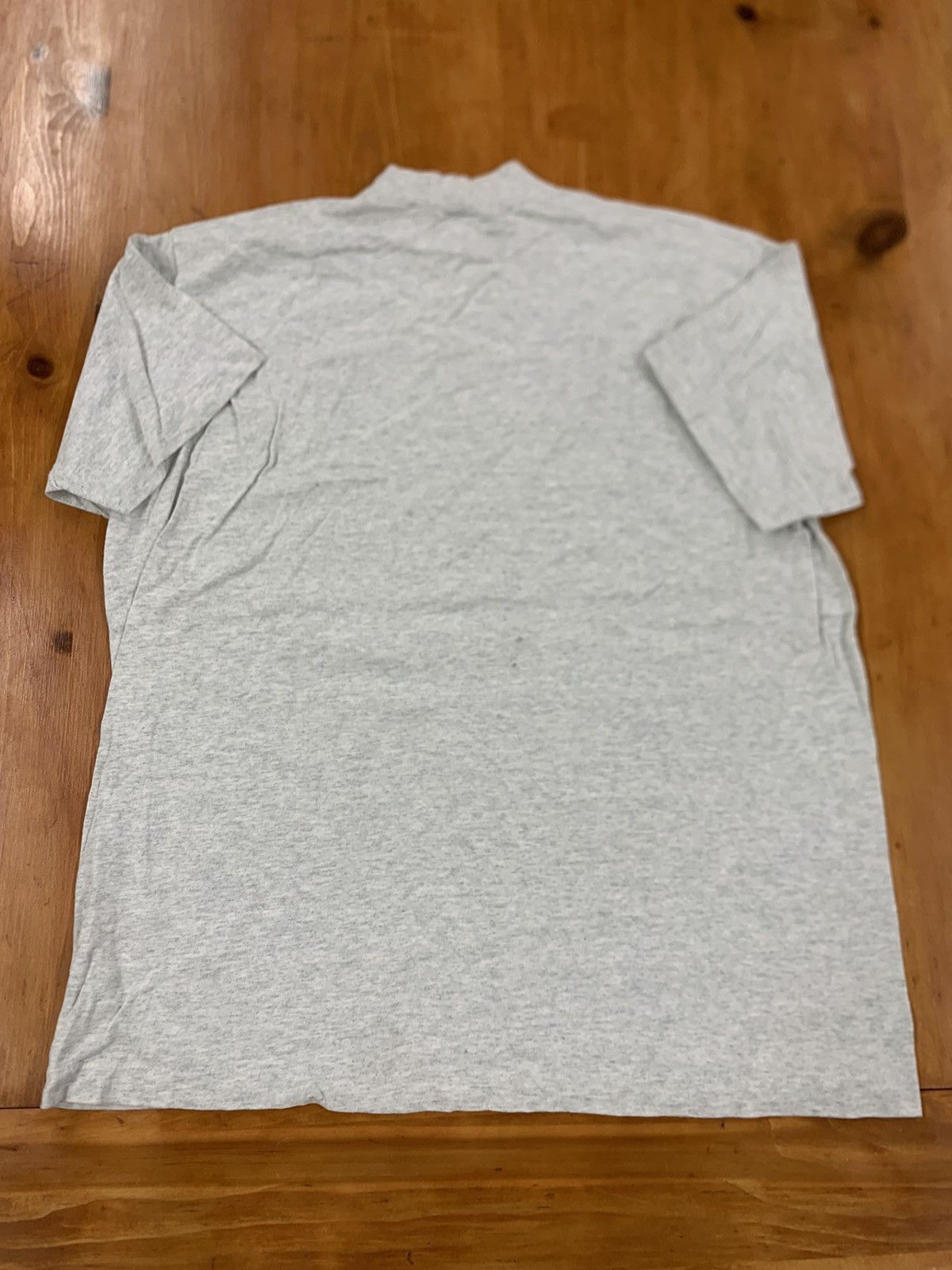 Vintage Vintage 80s Blank Grey Tee Size US XL / EU 56 / 4 - 3 Thumbnail