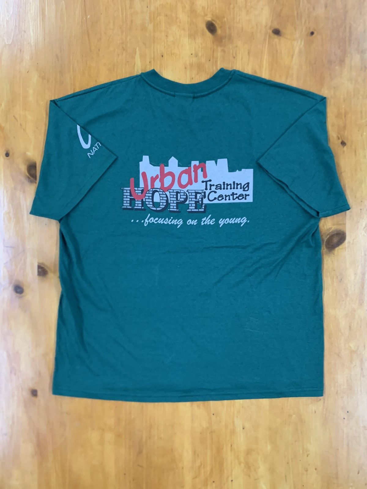 Vintage Vintage Urban Hope Training Center Tee Size US XL / EU 56 / 4 - 2 Thumbnail