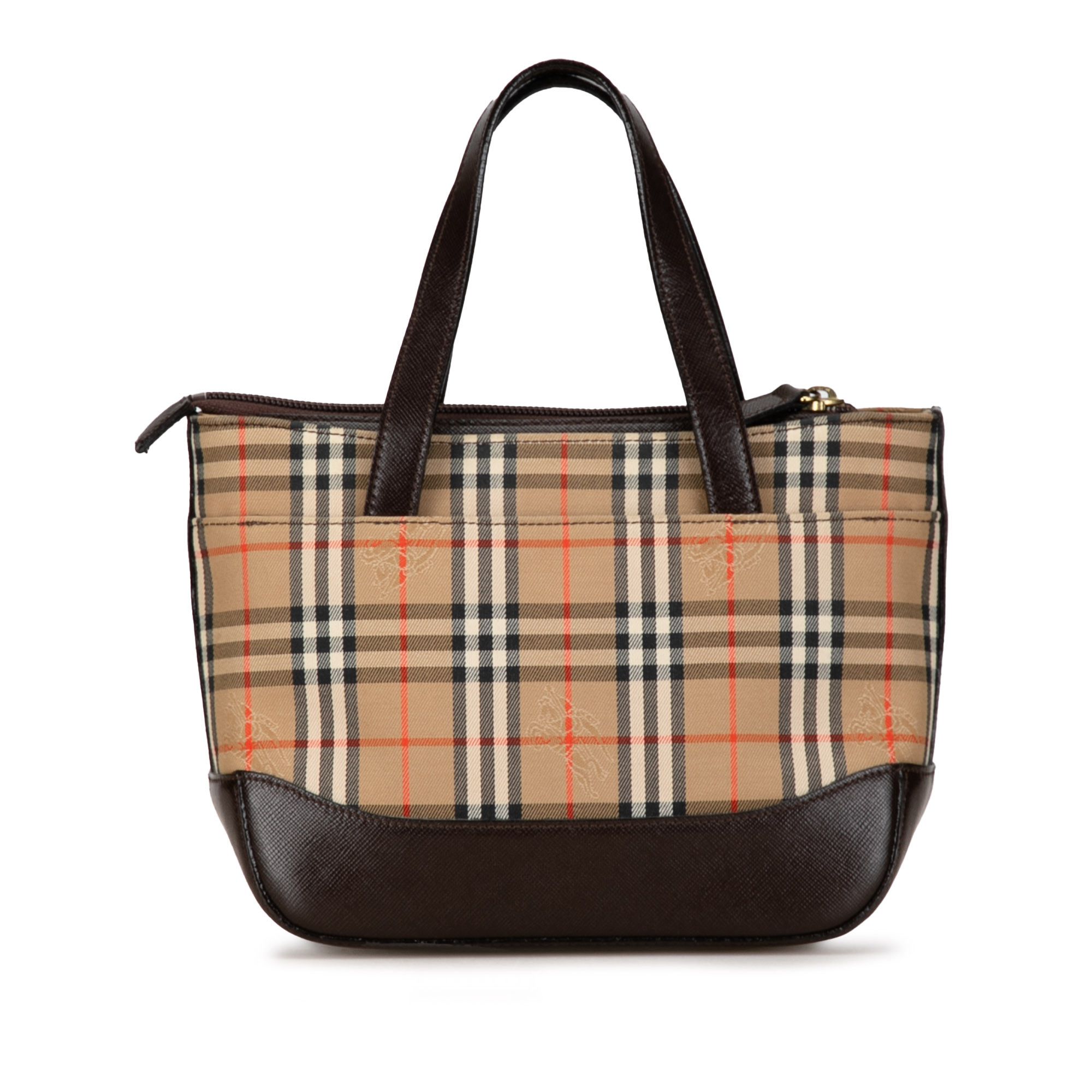 Burberry Burberry Haymarket Check Handbag Size ONE SIZE - 3 Thumbnail