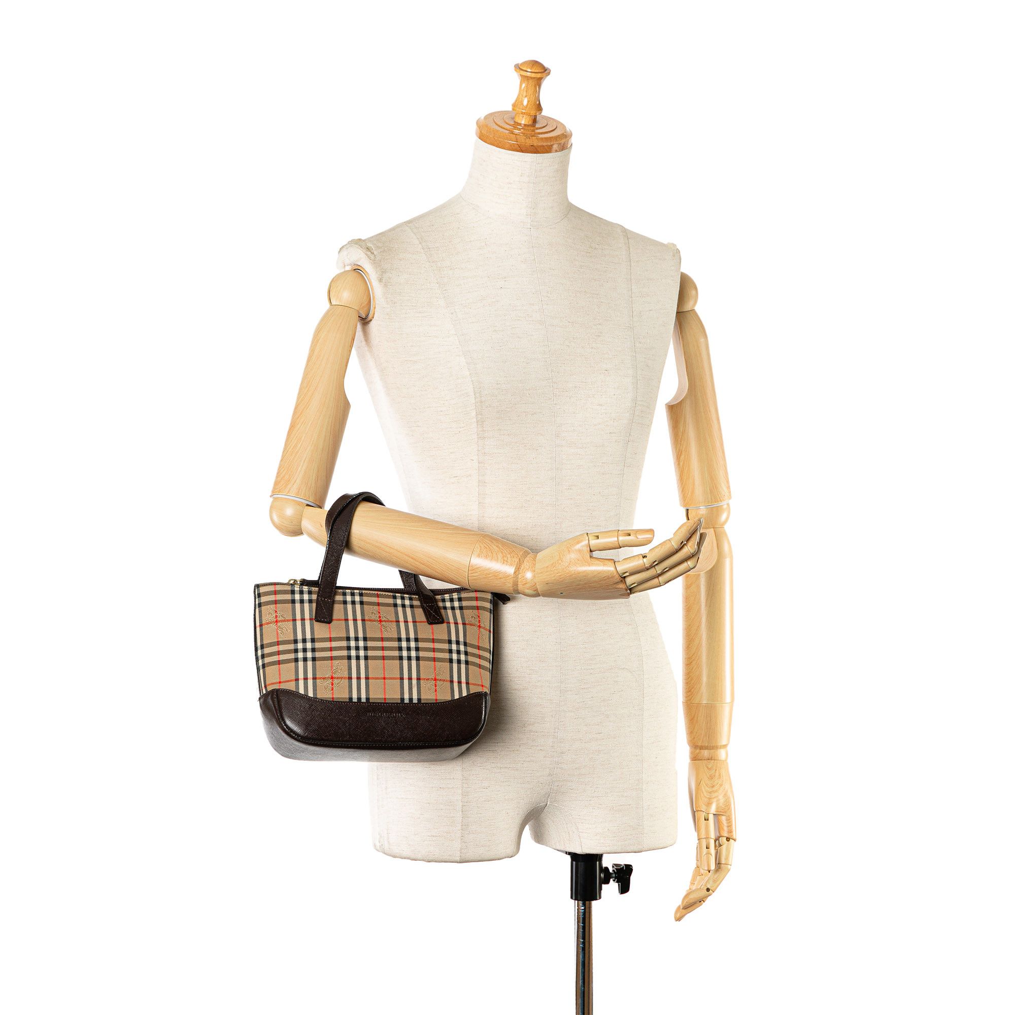 Burberry Burberry Haymarket Check Handbag Size ONE SIZE - 8 Thumbnail