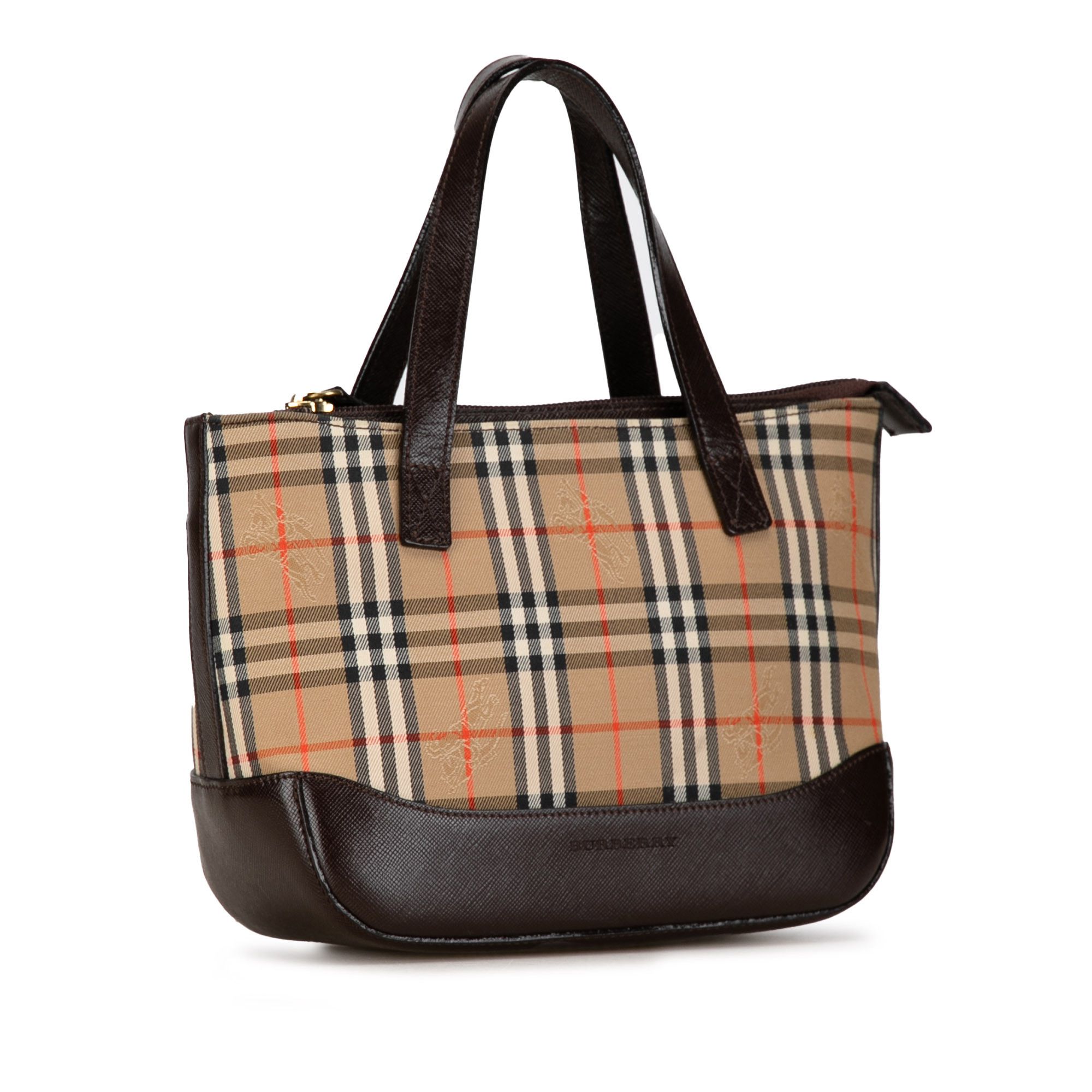 Burberry Burberry Haymarket Check Handbag Size ONE SIZE - 2 Thumbnail