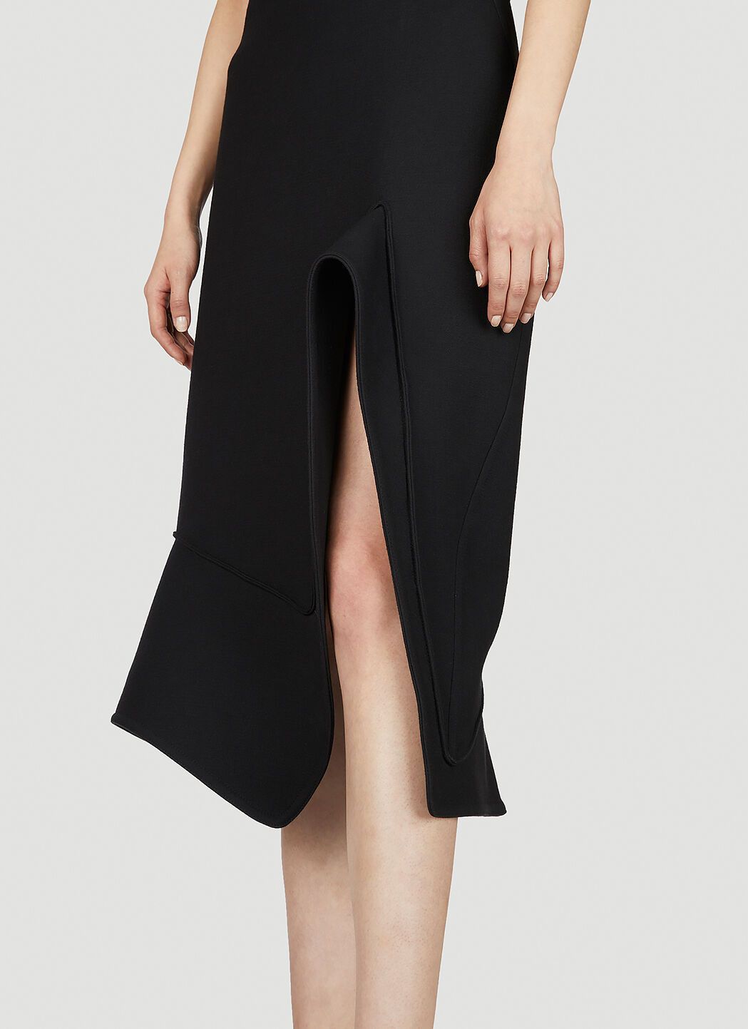 Bottega Veneta Structured Midi Dress Size S / US 4 / IT 40 - 7 Thumbnail