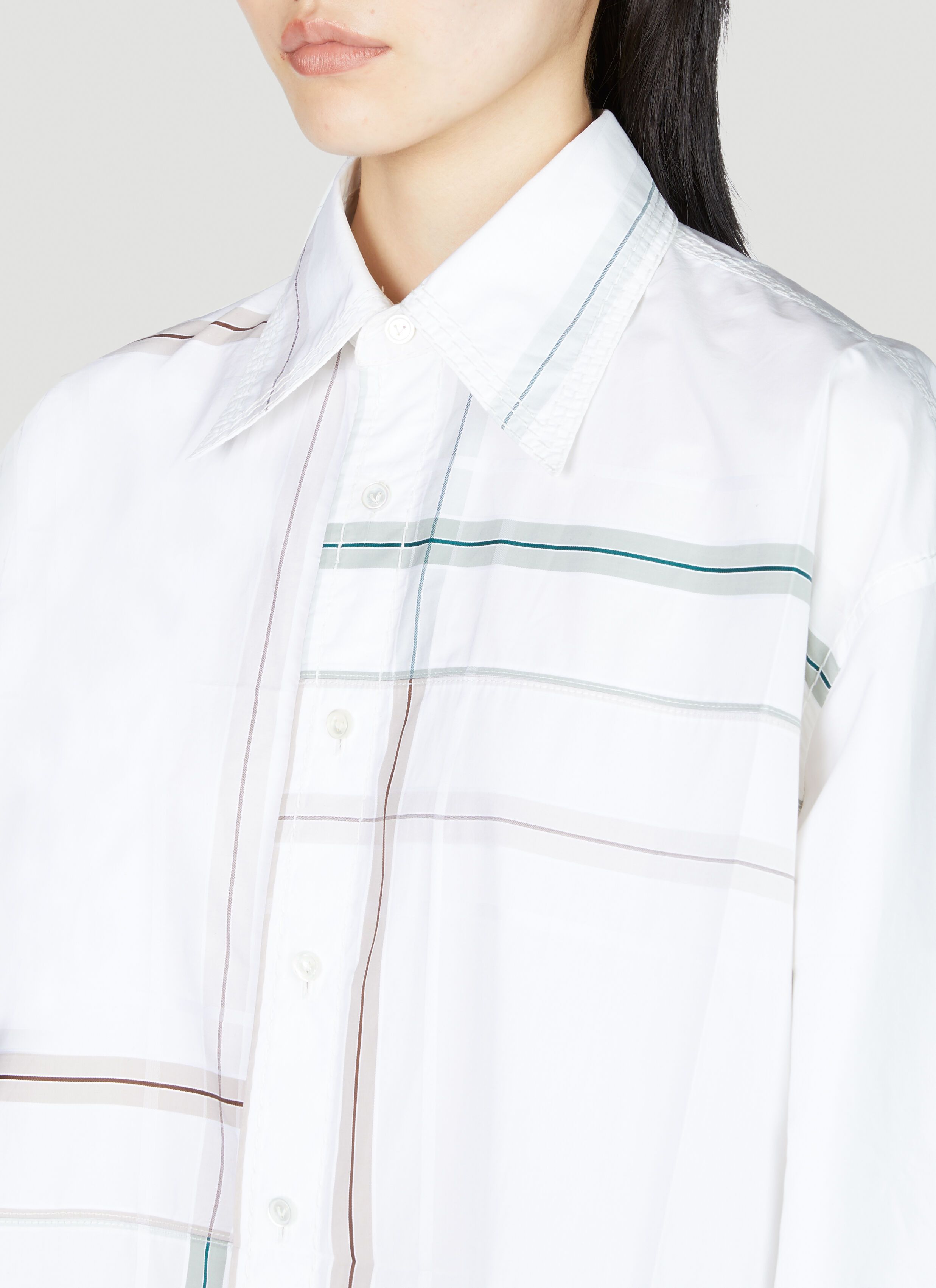 Bottega Veneta Stripe Shirt Size XS / US 0-2 / IT 36-38 - 5 Thumbnail