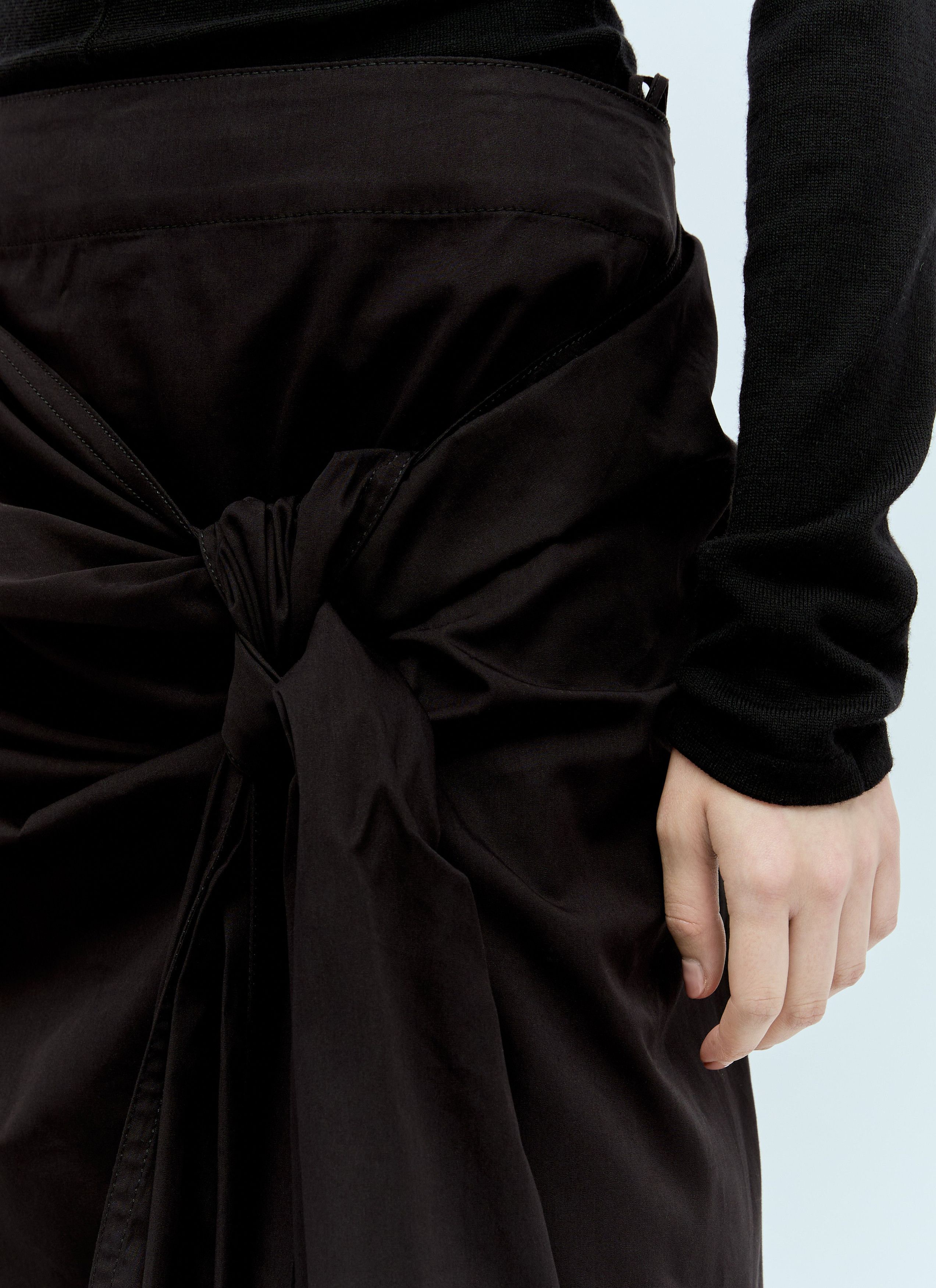 Bottega Veneta Knotted Midi Skirt Size 27" / US 4 / IT 40 - 2 Thumbnail