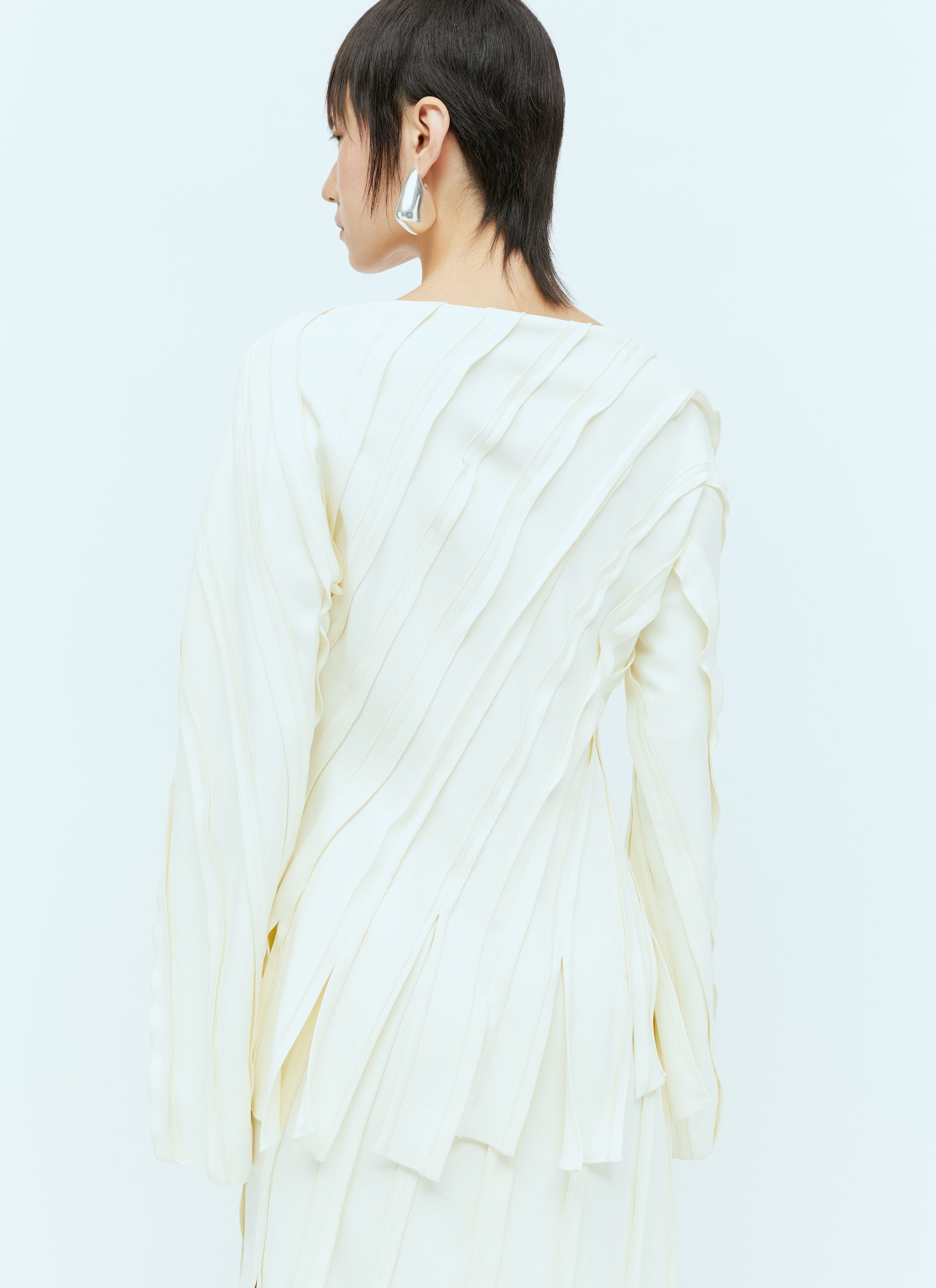 Bottega Veneta Fringe Hem Panel Top Size S / US 4 / IT 40 - 5 Thumbnail