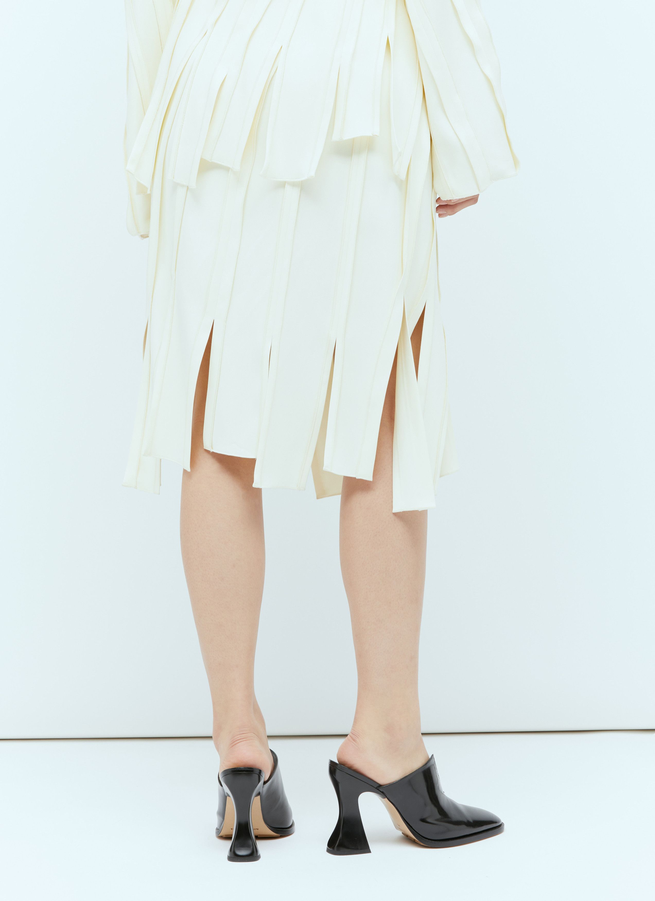 Bottega Veneta Fringe Hem Panel Skirt Size 27" / US 4 / IT 40 - 4 Thumbnail