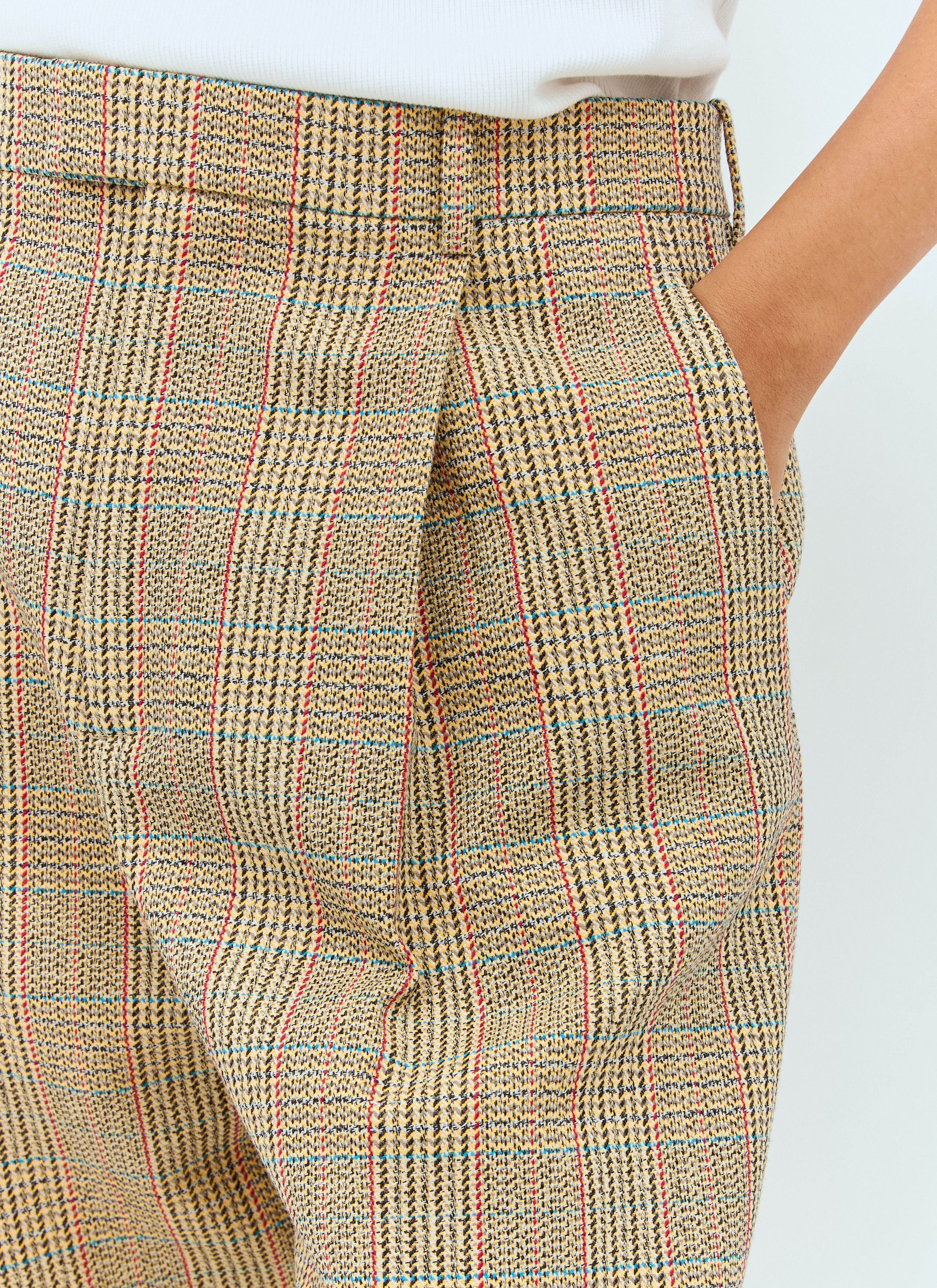 Bottega Veneta Prince Of Wales Tweed Pants Size 27" / US 4 / IT 40 - 5 Thumbnail