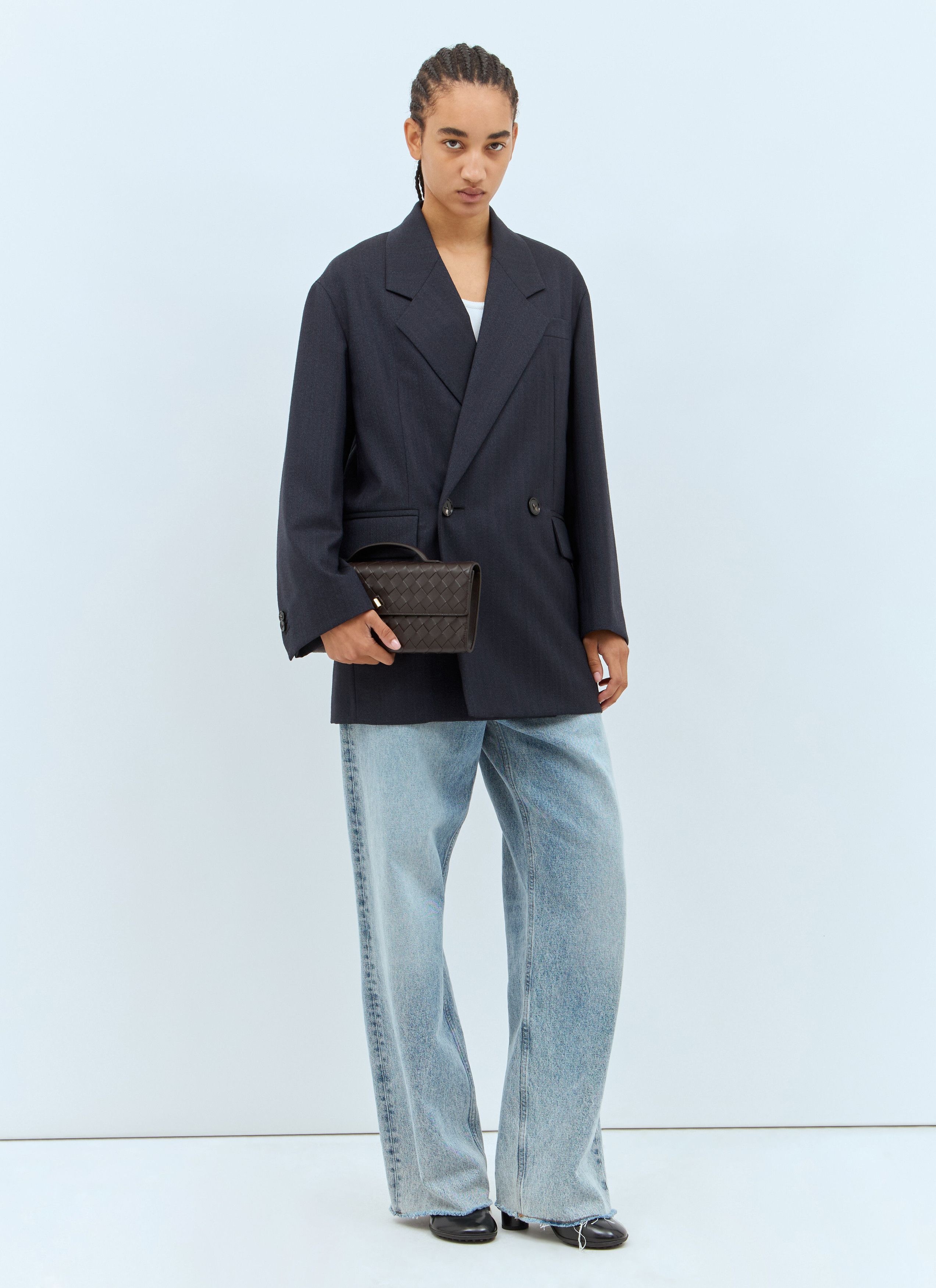 Bottega Veneta Wool Blazer Size XS / US 0-2 / IT 36-38 - 4 Thumbnail