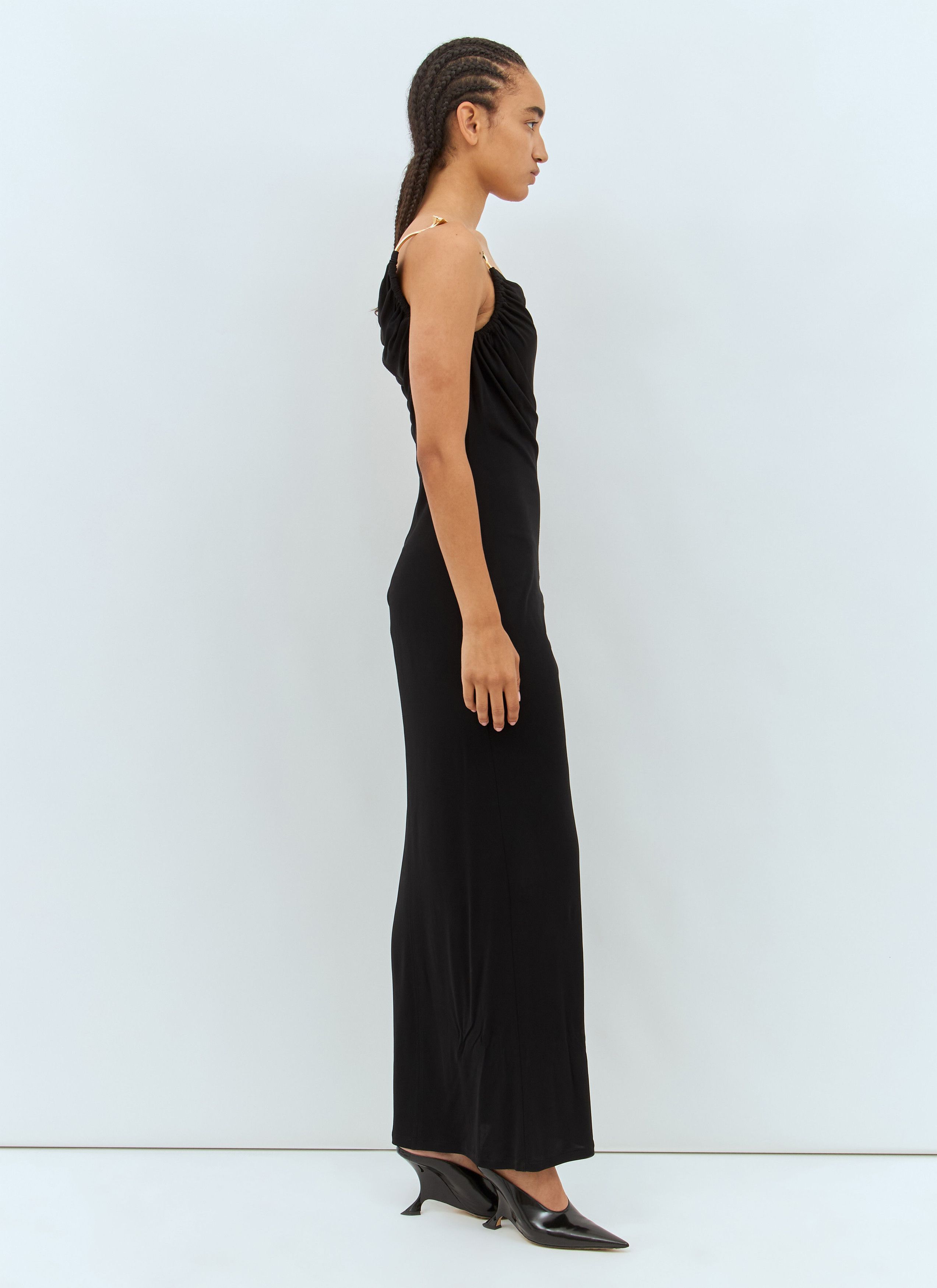 Bottega Veneta Viscose Jersey Dress Size XS / US 0-2 / IT 36-38 - 3 Thumbnail