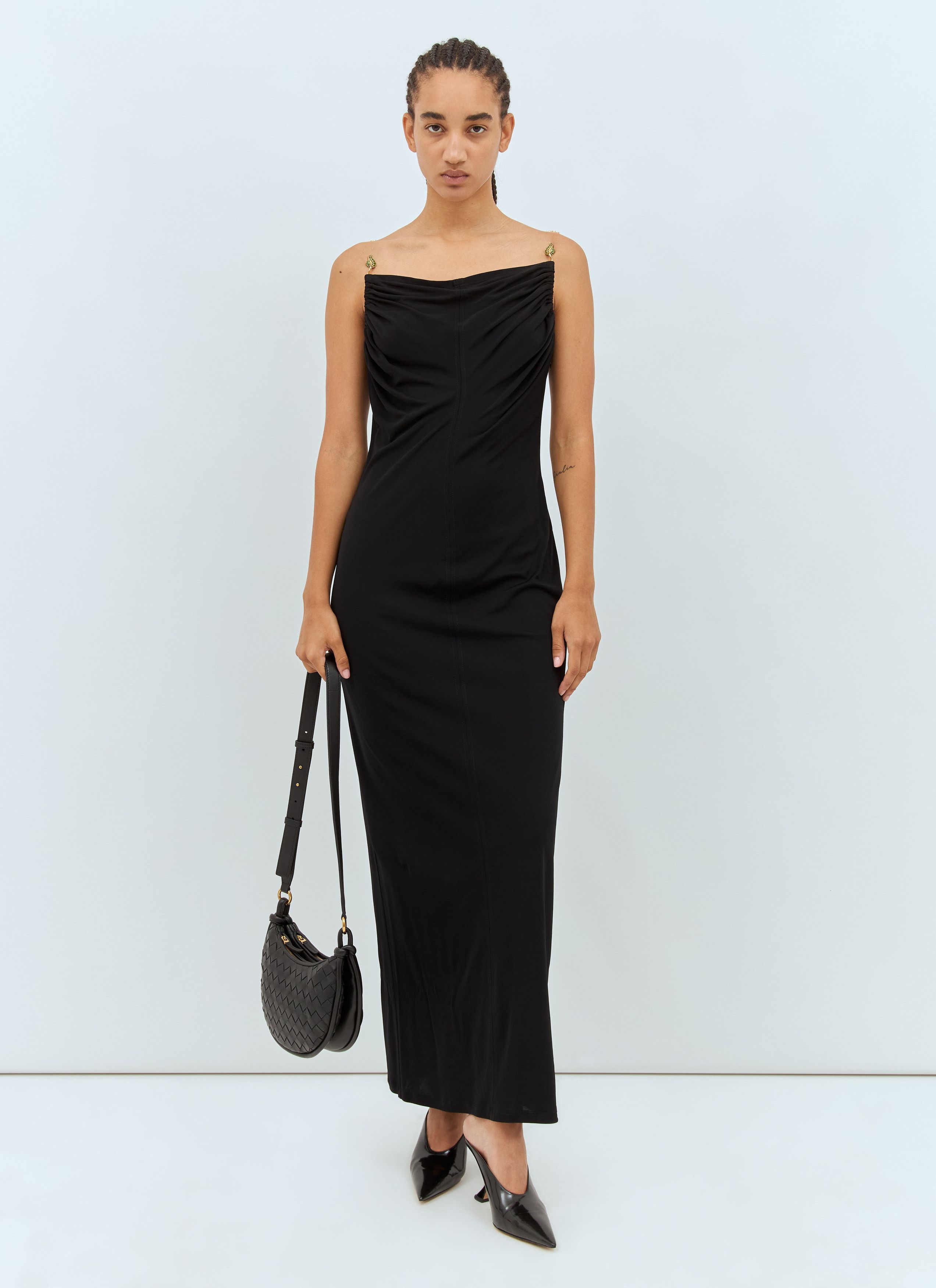 Bottega Veneta Viscose Jersey Dress Size S / US 4 / IT 40 - 4 Thumbnail