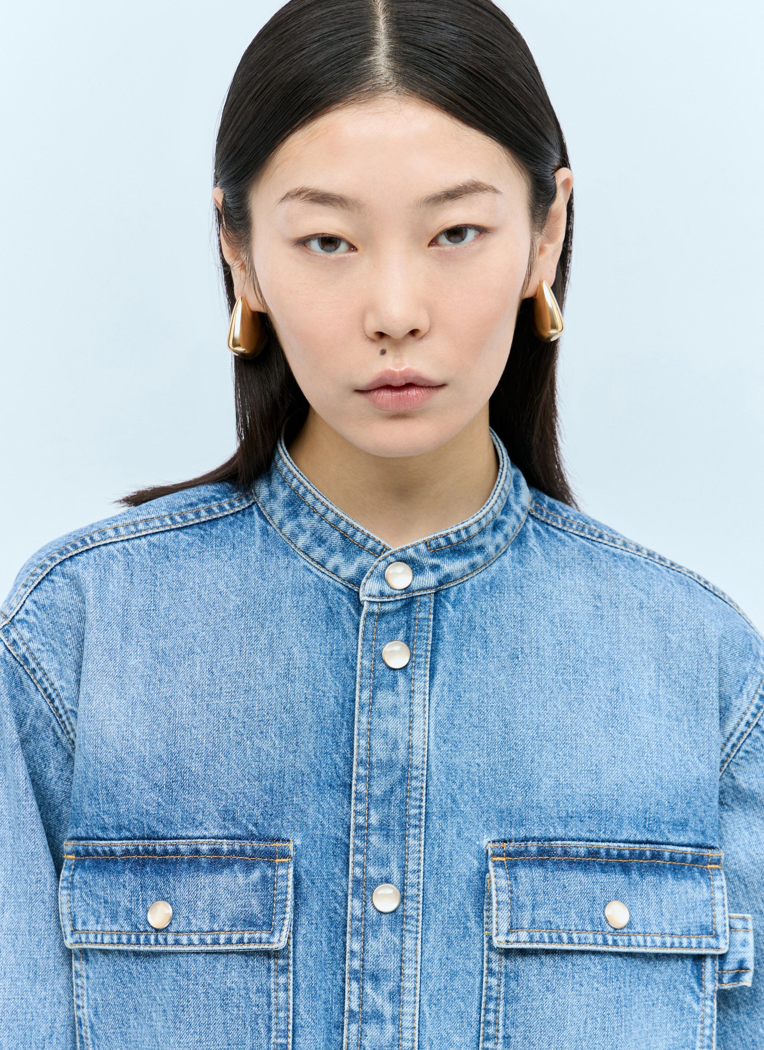 Bottega Veneta Denim Shirt Size S / US 4 / IT 40 - 5 Thumbnail