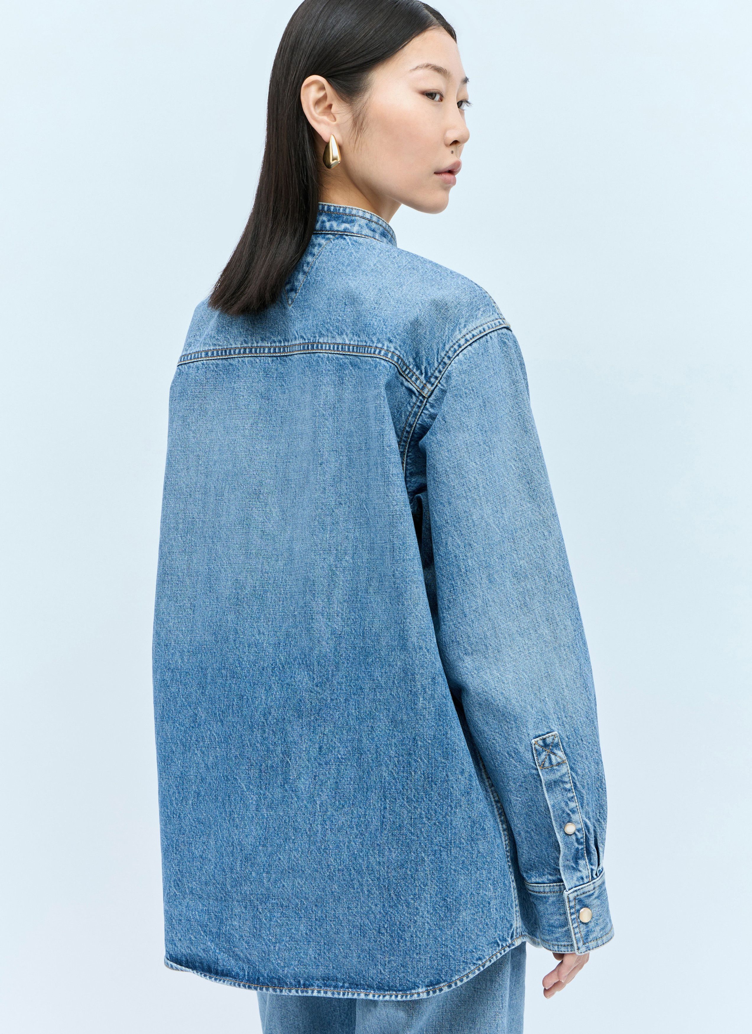 Bottega Veneta Denim Shirt Size S / US 4 / IT 40 - 3 Thumbnail