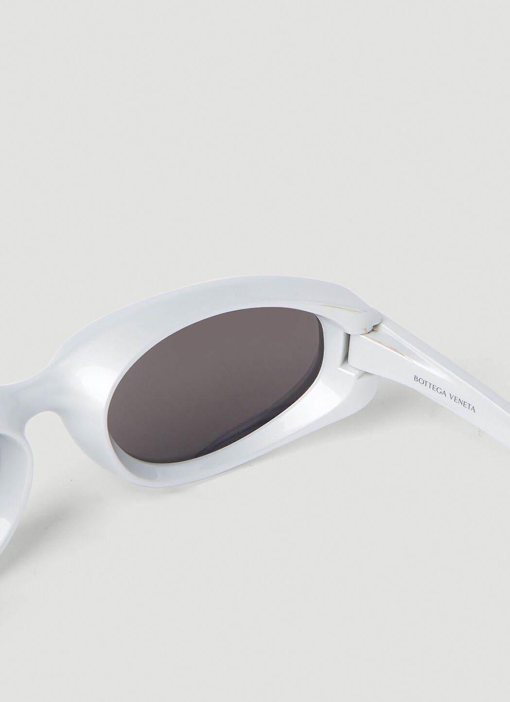 Bottega Veneta Arch Oval Sunglassses Size ONE SIZE - 4 Thumbnail
