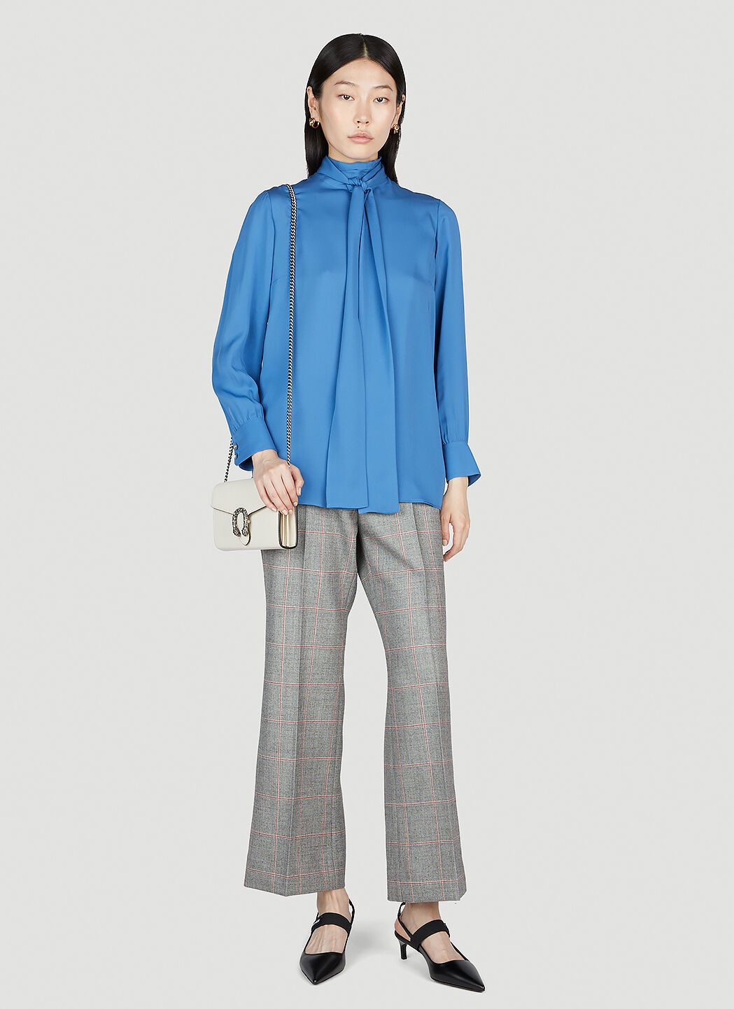 Gucci Check Suit Pants Size 27" / US 4 / IT 40 - 2 Thumbnail