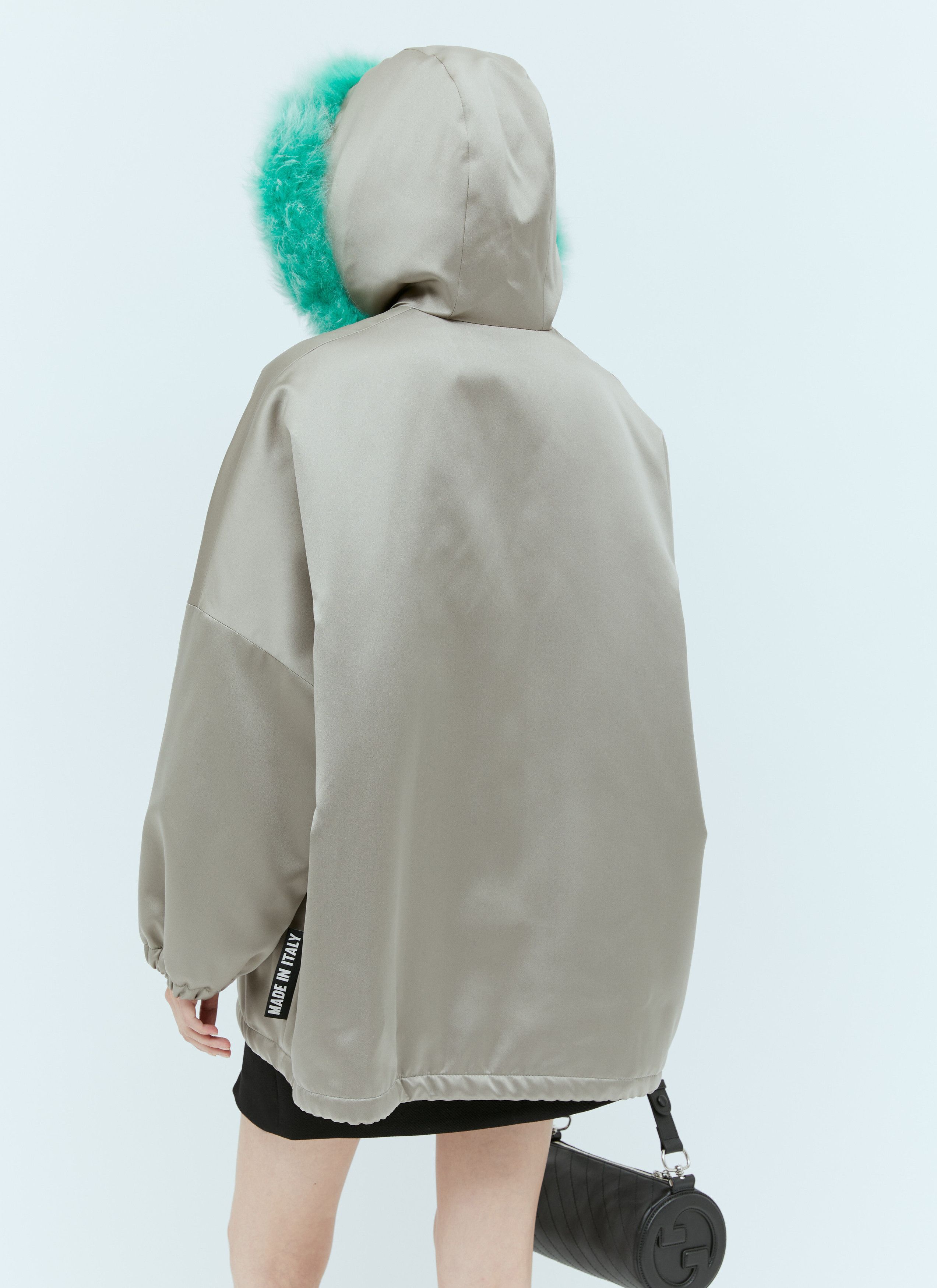 Gucci Satin Bomber Jacket Size S / US 4 / IT 40 - 3 Thumbnail