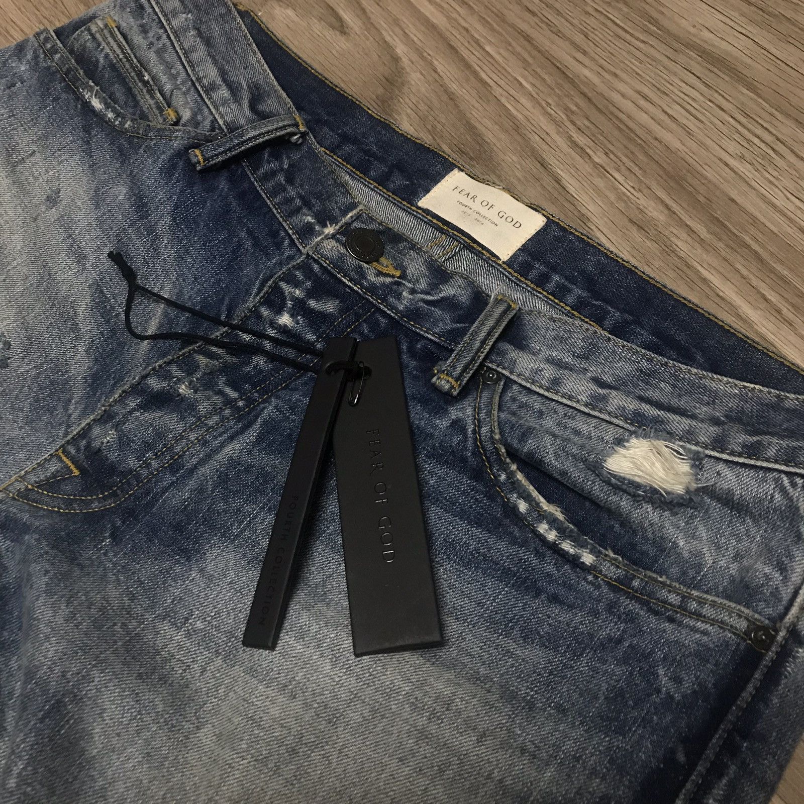 Fear of God fear of god 4th collection 2nd batch indigo jean