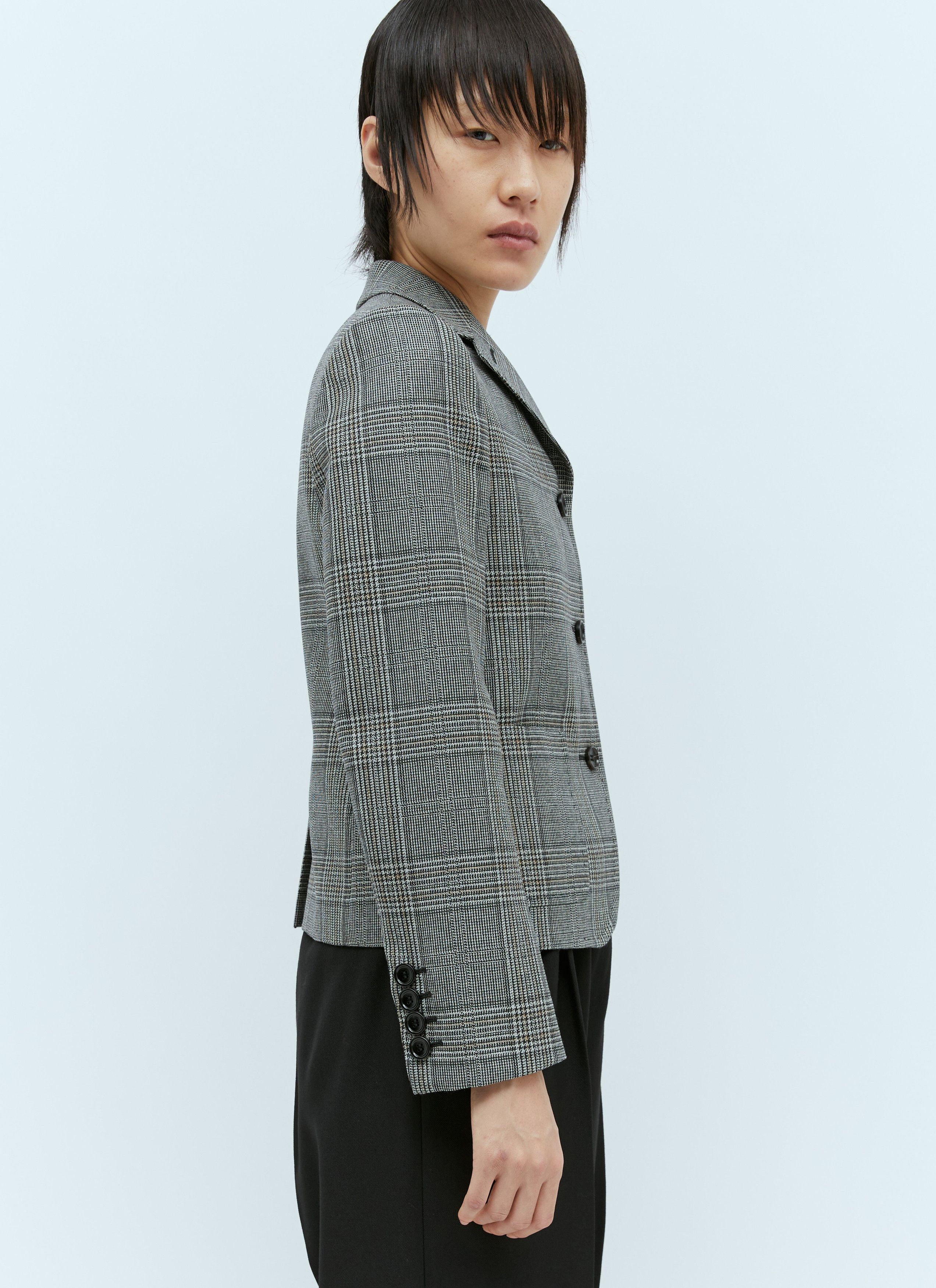 Gucci Prince Of Wales Wool Blazer Size S / US 4 / IT 40 - 2 Thumbnail