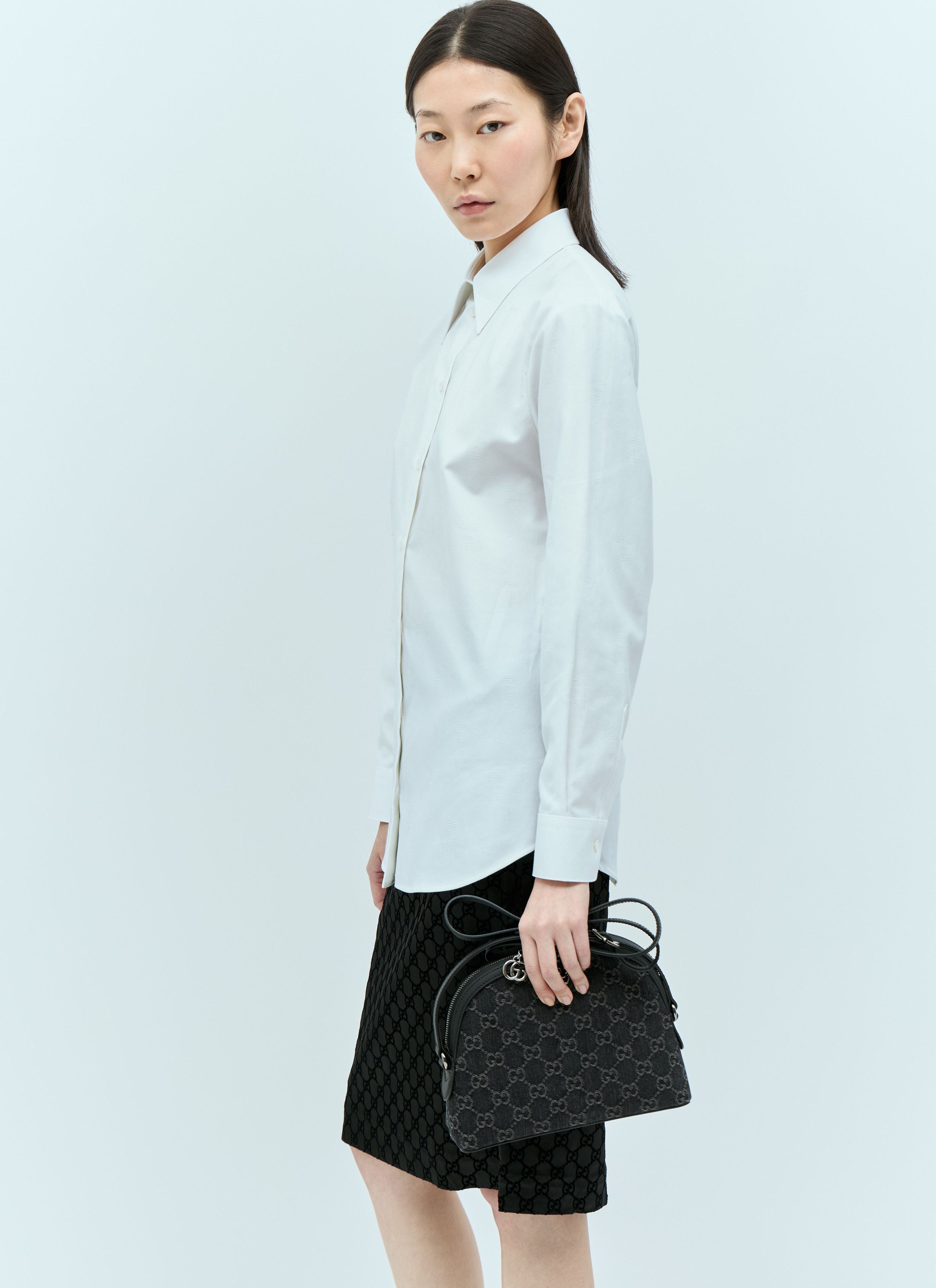 Gucci Embroidered Classic Shirt Size S / US 4 / IT 40 - 6 Thumbnail