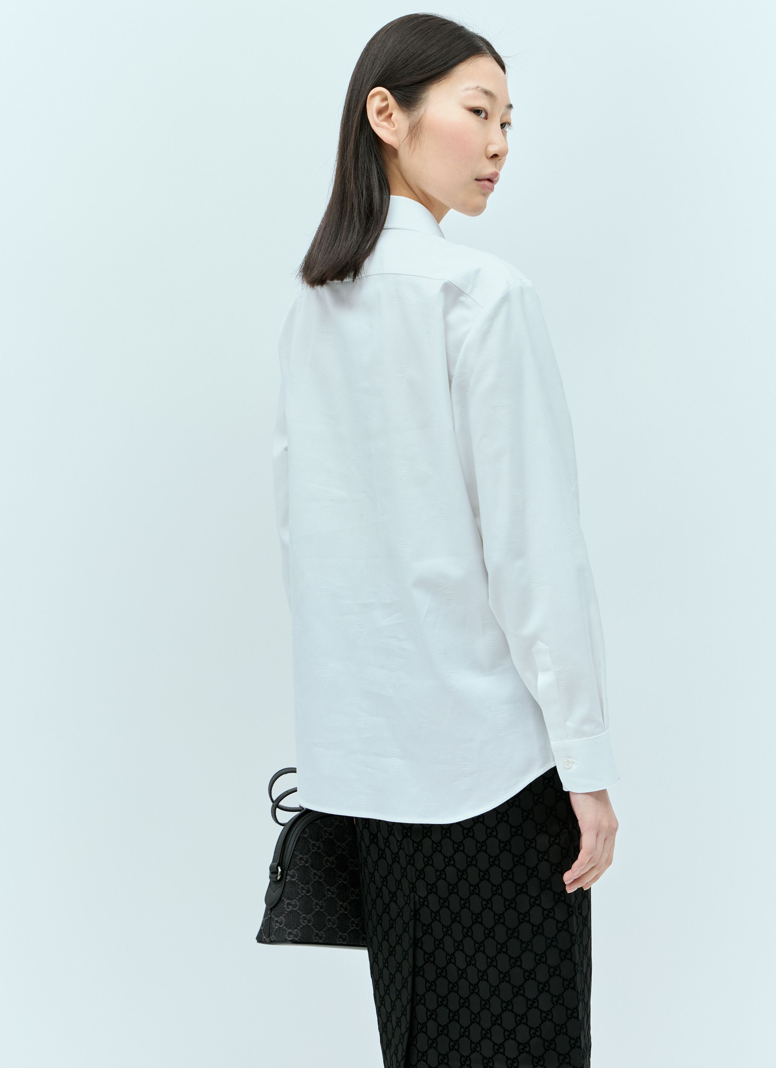 Gucci Embroidered Classic Shirt Size S / US 4 / IT 40 - 2 Thumbnail