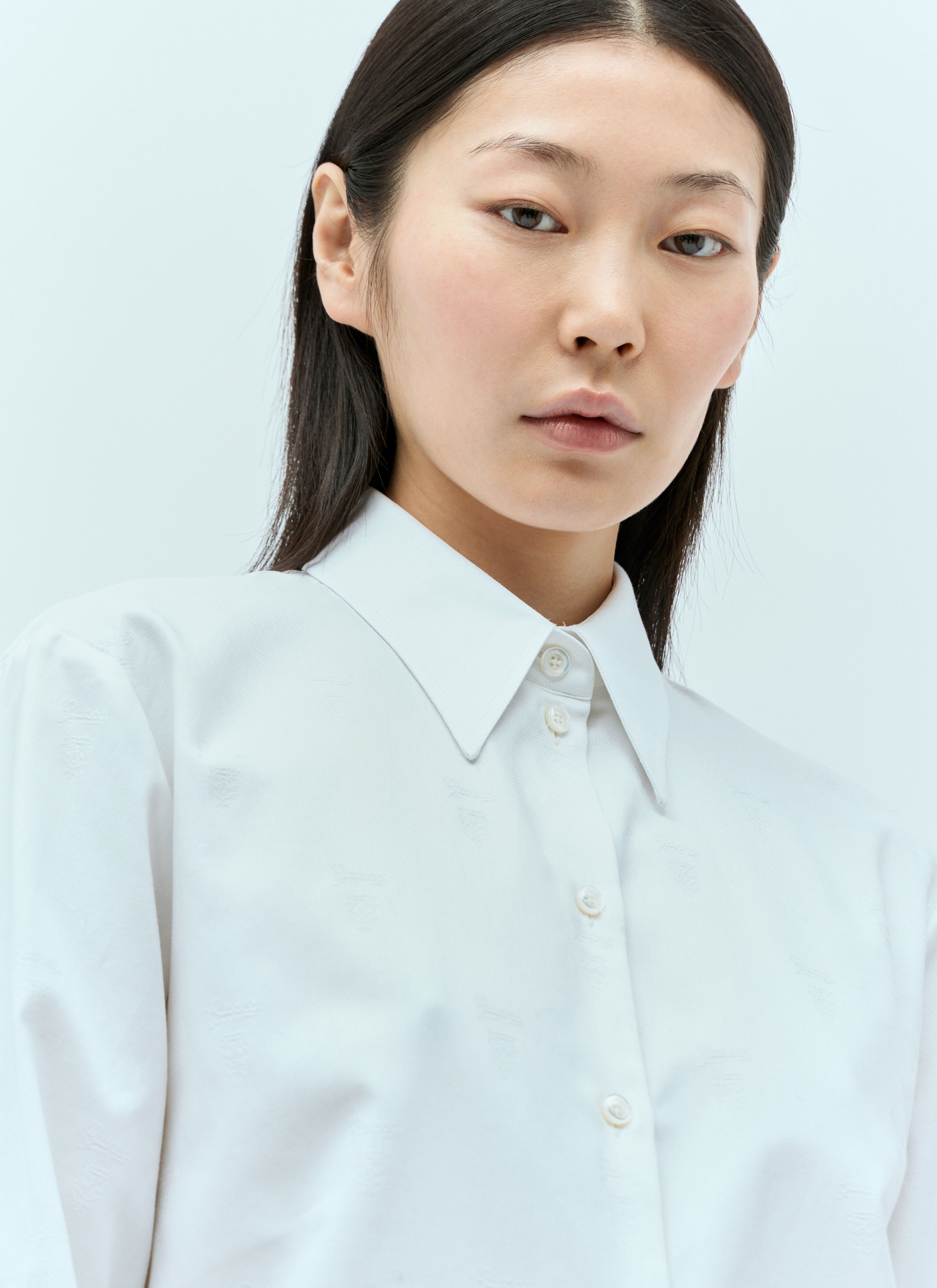 Gucci Embroidered Classic Shirt Size S / US 4 / IT 40 - 4 Thumbnail