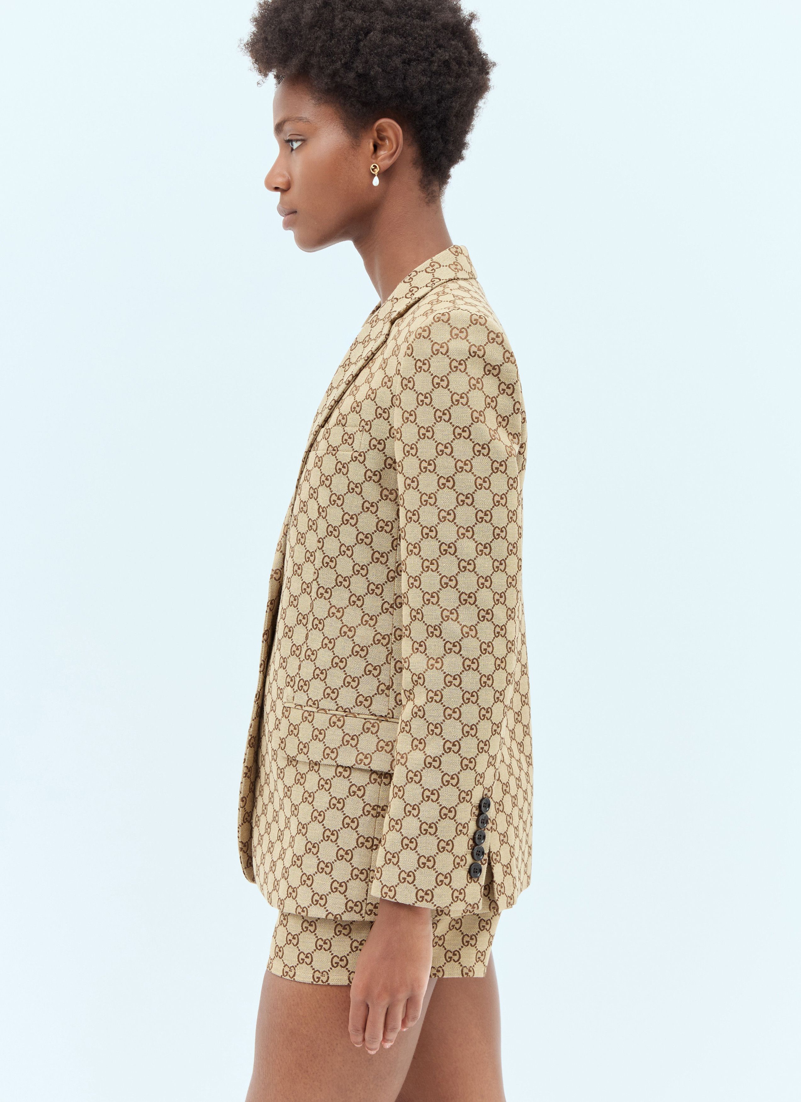 Gucci GG Canvas Blazer Size XS / US 0-2 / IT 36-38 - 2 Thumbnail