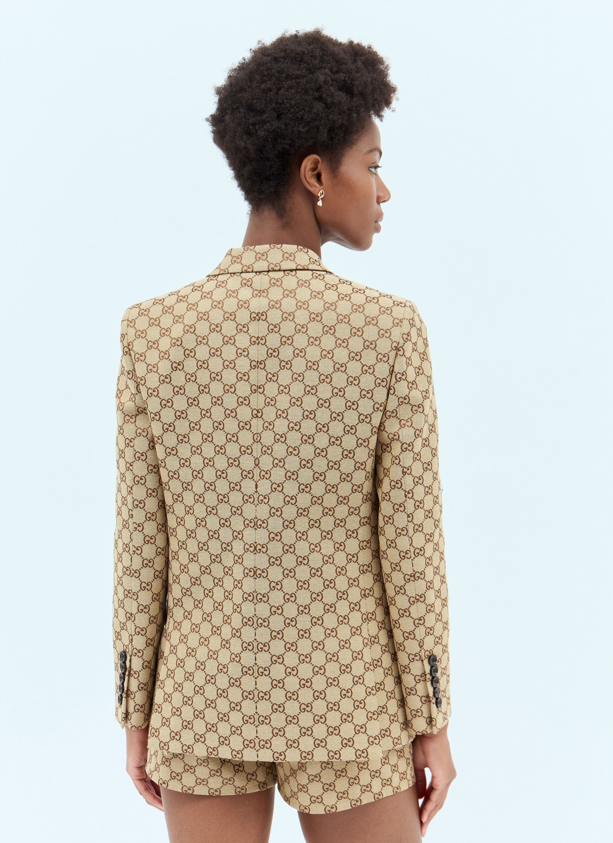 Gucci GG Canvas Blazer Size XS / US 0-2 / IT 36-38 - 5 Thumbnail