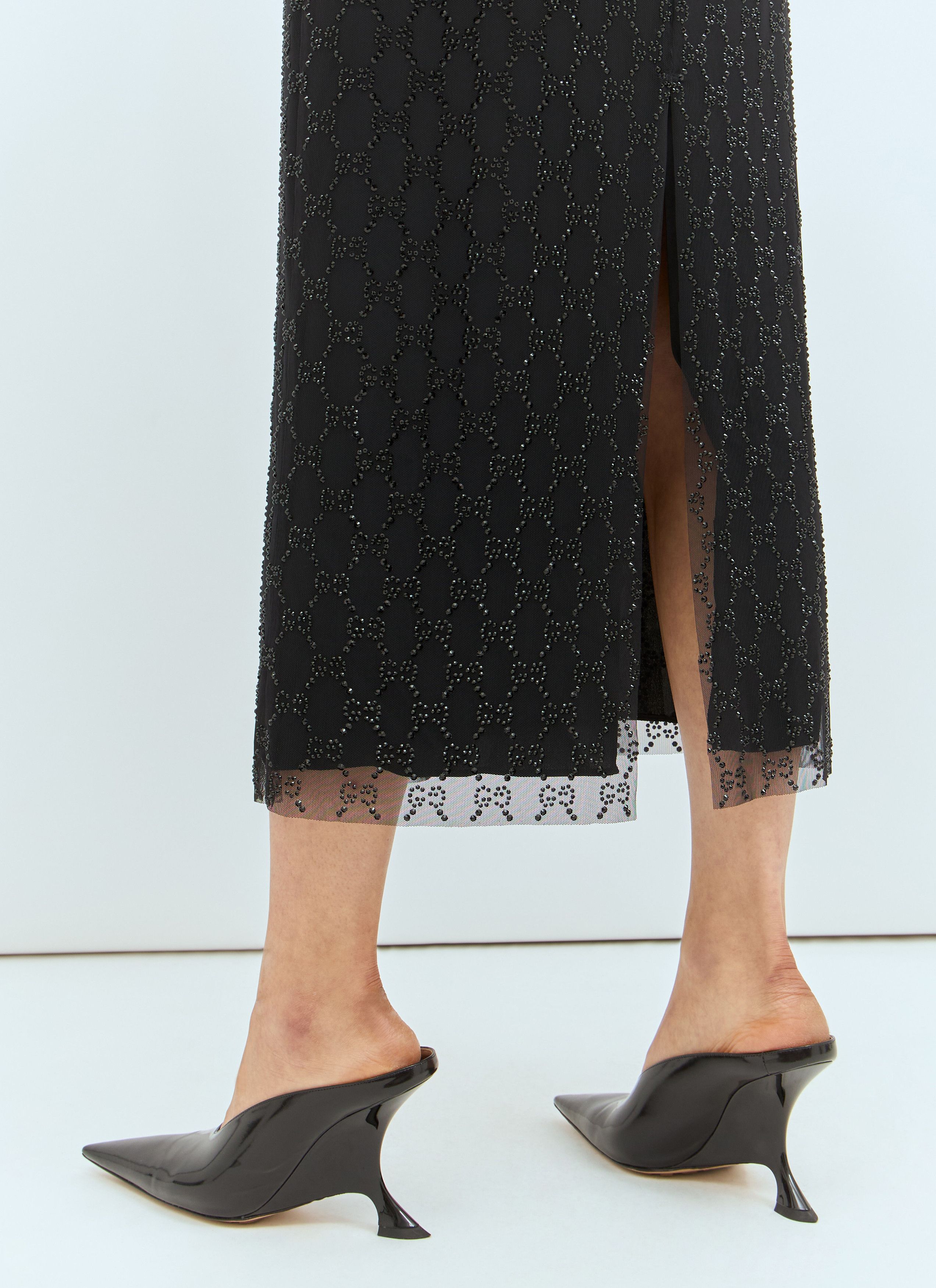 Gucci Tulle Midi Skirt Size 26" / US 2 / IT 38 - 3 Thumbnail