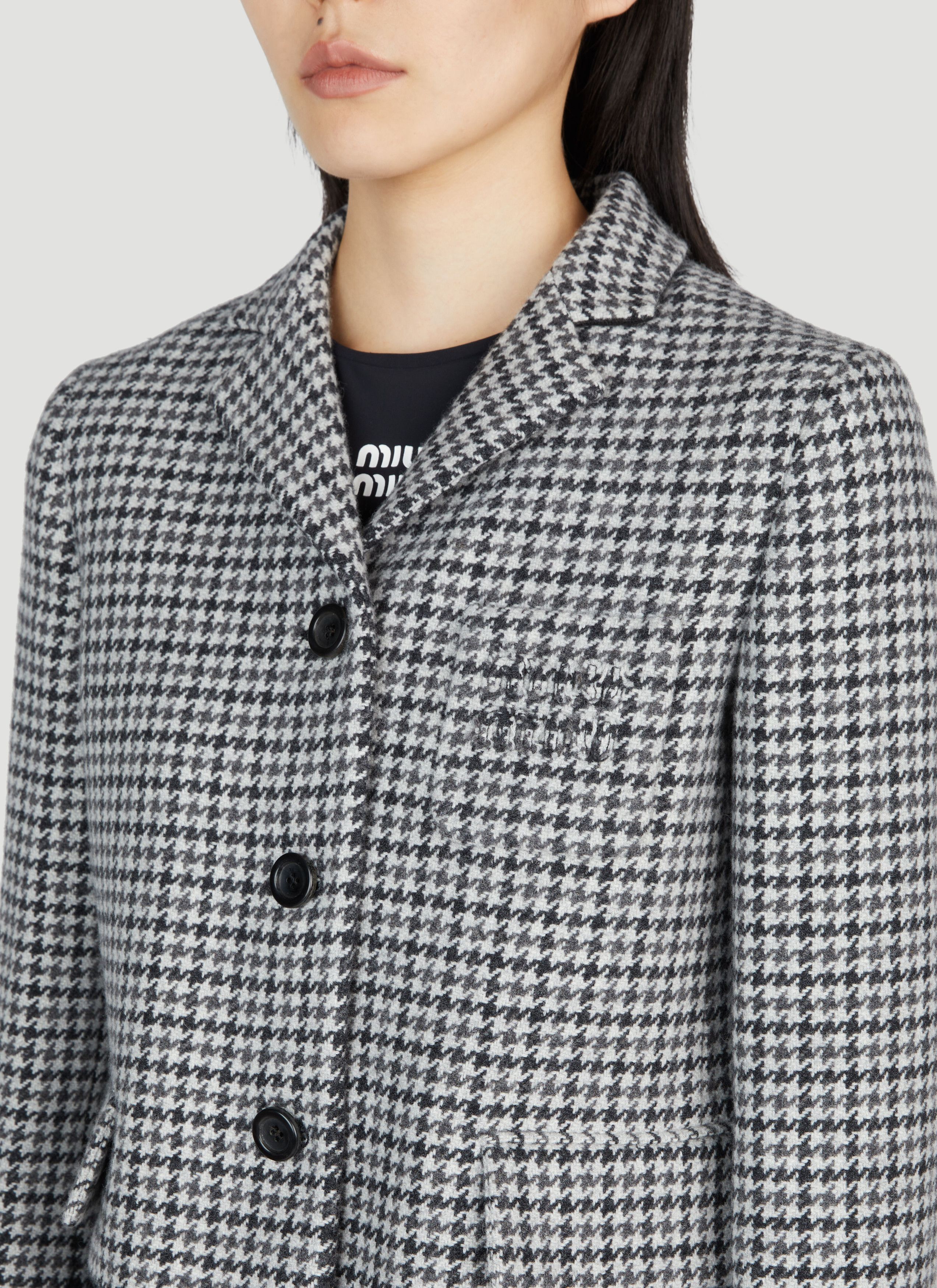 Miu Miu Tweed Cropped Blazer Size S / US 4 / IT 40 - 5 Thumbnail