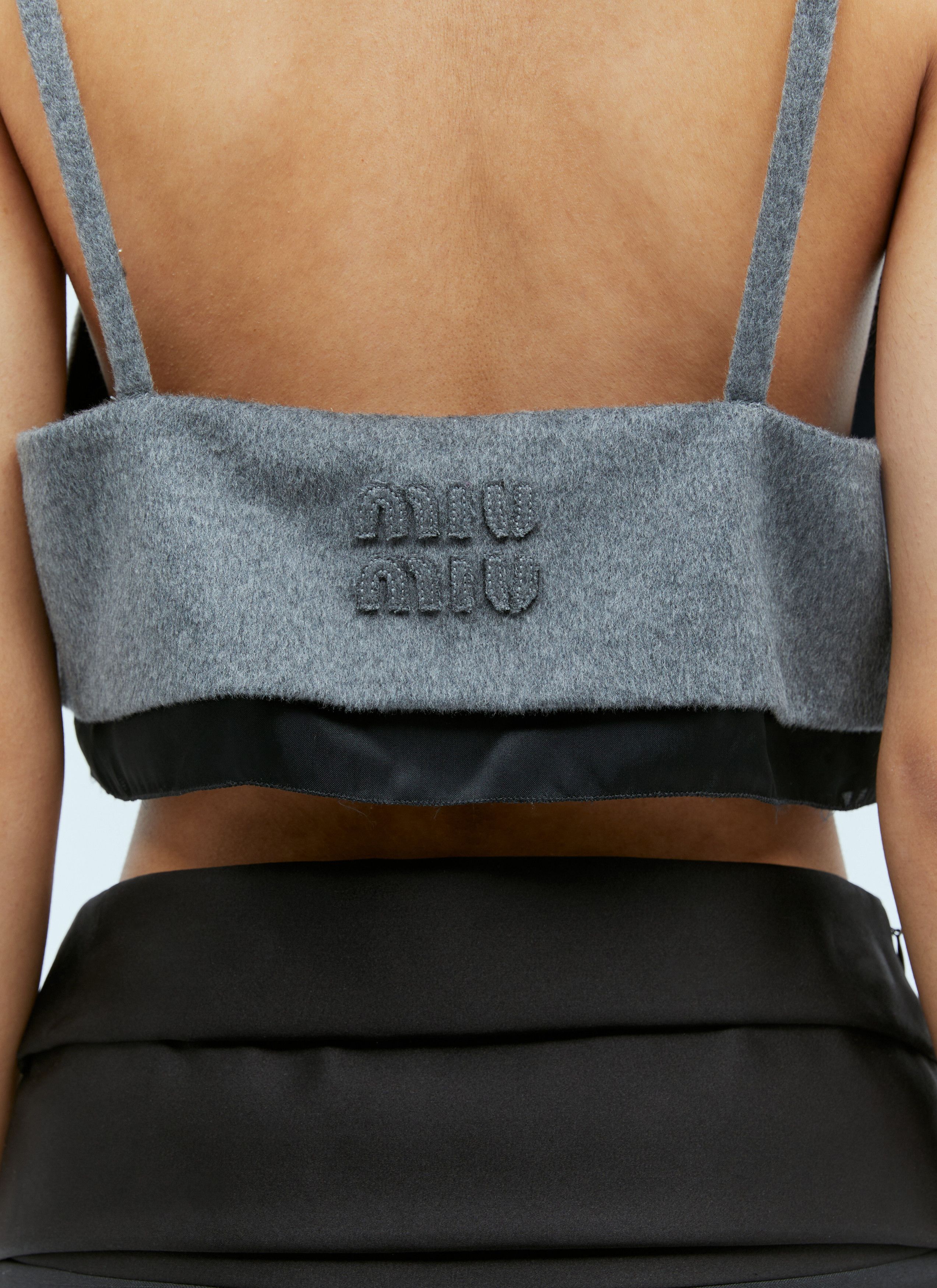Miu Miu Velour Top Size XS / US 0-2 / IT 36-38 - 5 Thumbnail