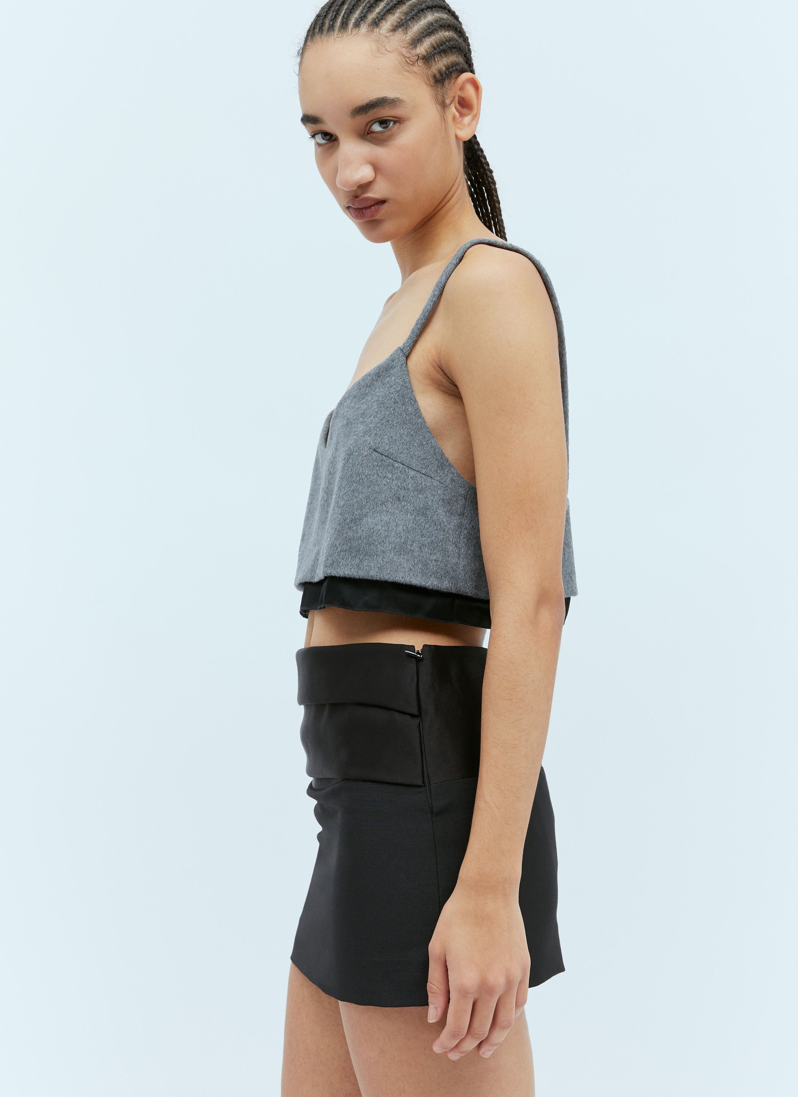 Miu Miu Velour Top Size XS / US 0-2 / IT 36-38 - 6 Thumbnail