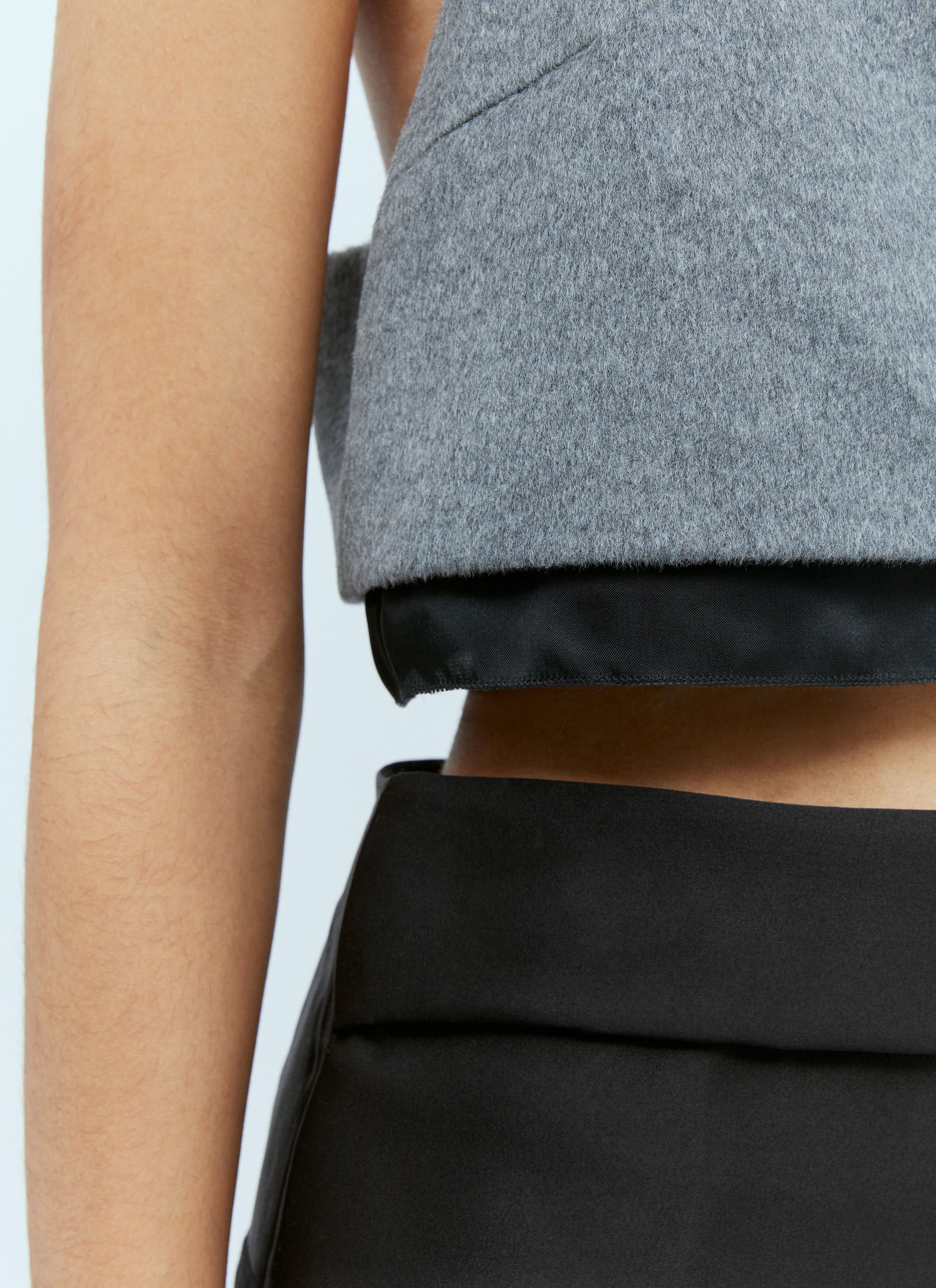 Miu Miu Velour Top Size XS / US 0-2 / IT 36-38 - 4 Thumbnail