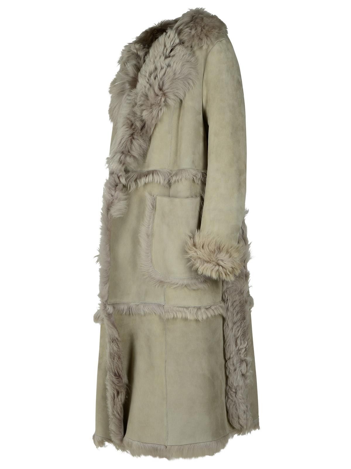 Salvatore Santoro SALVATORE SANTORO Grey Suede Coat Size M / US 6-8 / IT 42-44 - 2 Thumbnail