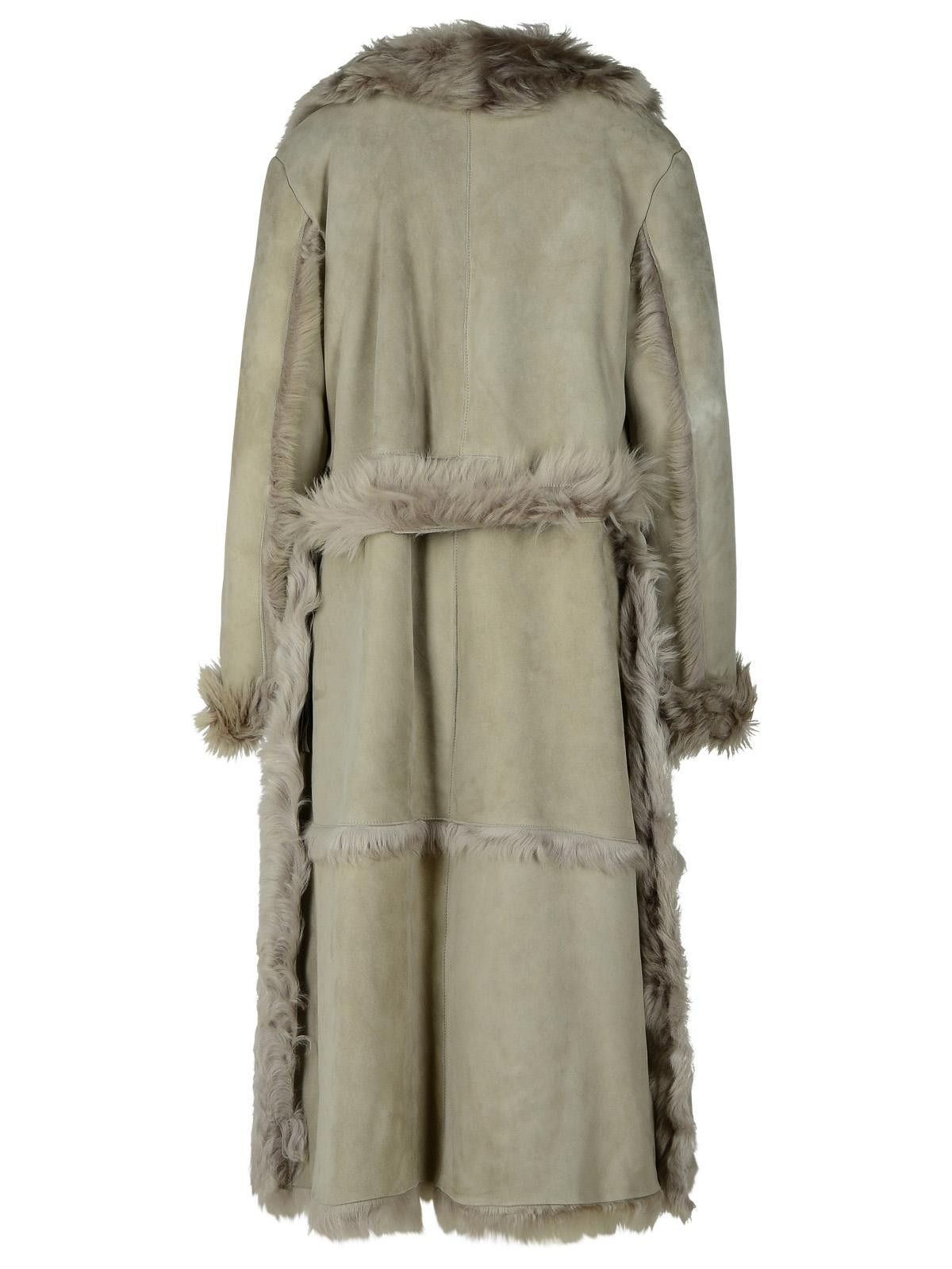 Salvatore Santoro SALVATORE SANTORO Grey Suede Coat Size M / US 6-8 / IT 42-44 - 3 Thumbnail