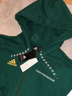 Gosha adidas fleece on sale green