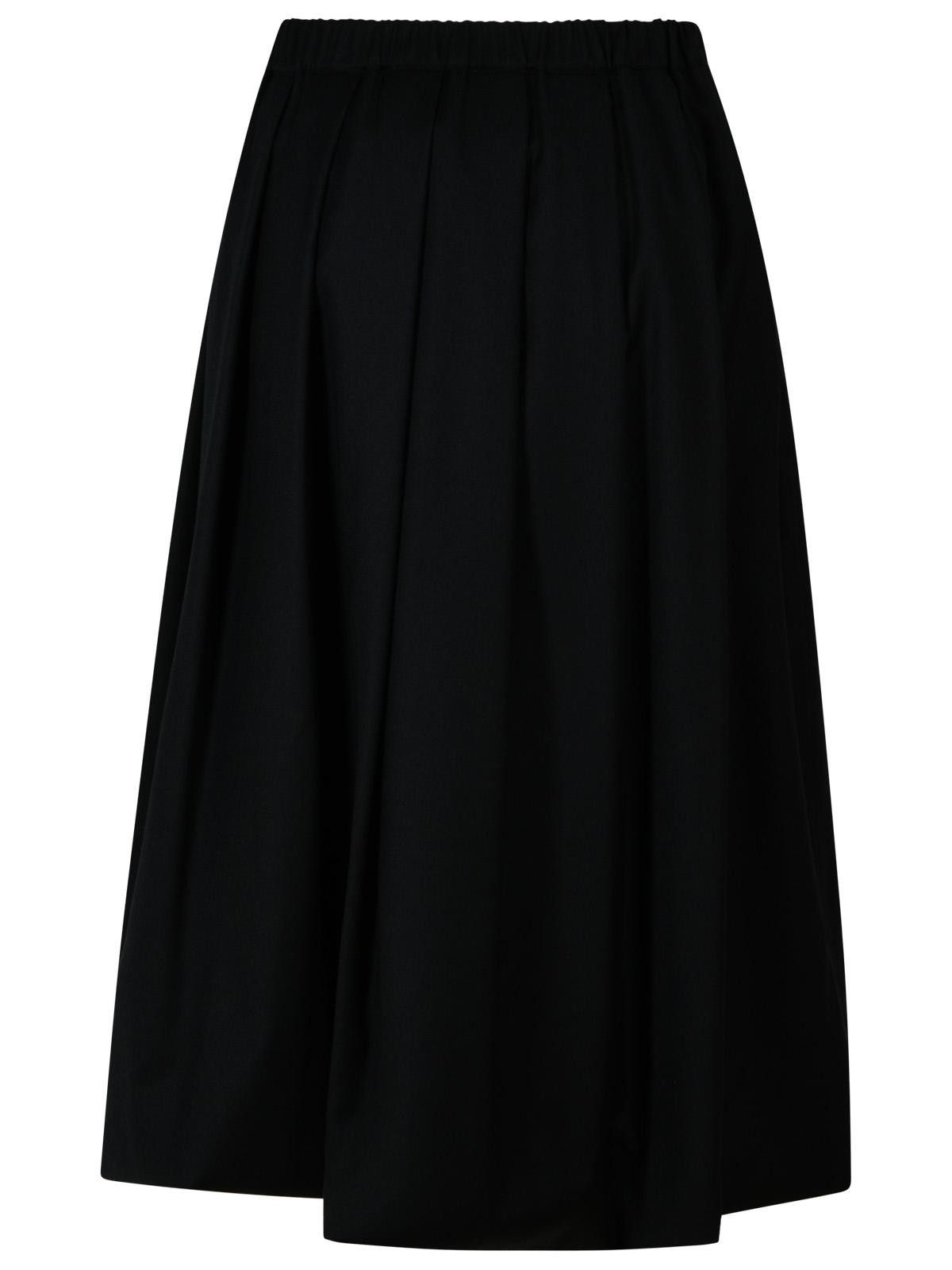 Fabiana Filippi FABIANA FILIPPI Black Wool Skirt Size 30" / US 8 / IT 44 - 3 Thumbnail