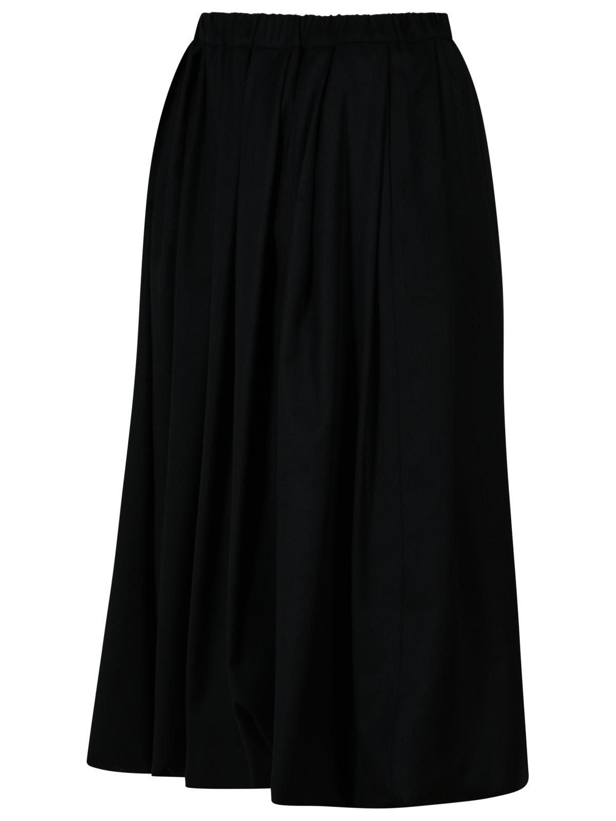 Fabiana Filippi FABIANA FILIPPI Black Wool Skirt Size 30" / US 8 / IT 44 - 2 Thumbnail