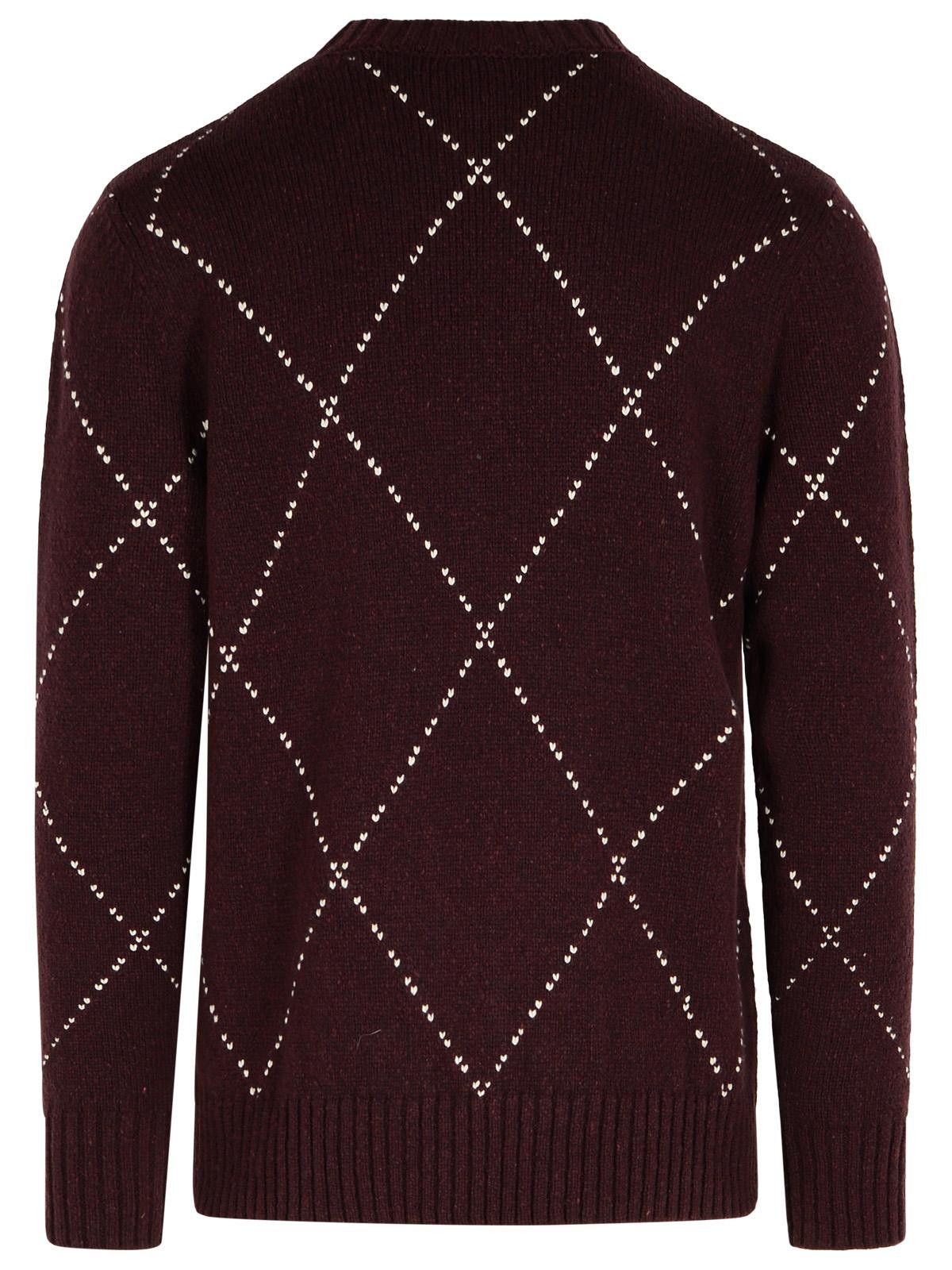 Eleventy ELEVENTY Bardeaux Wool Sweater Size US M / EU 48-50 / 2 - 3 Thumbnail